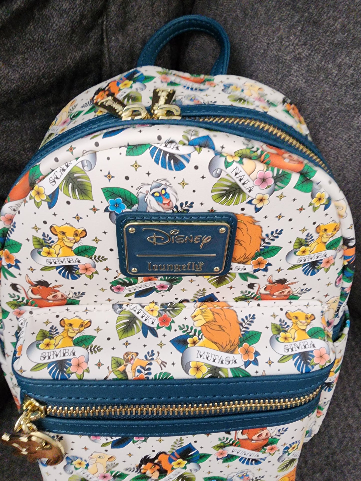 Loungefly Disney Lion King Tattoo Backpack