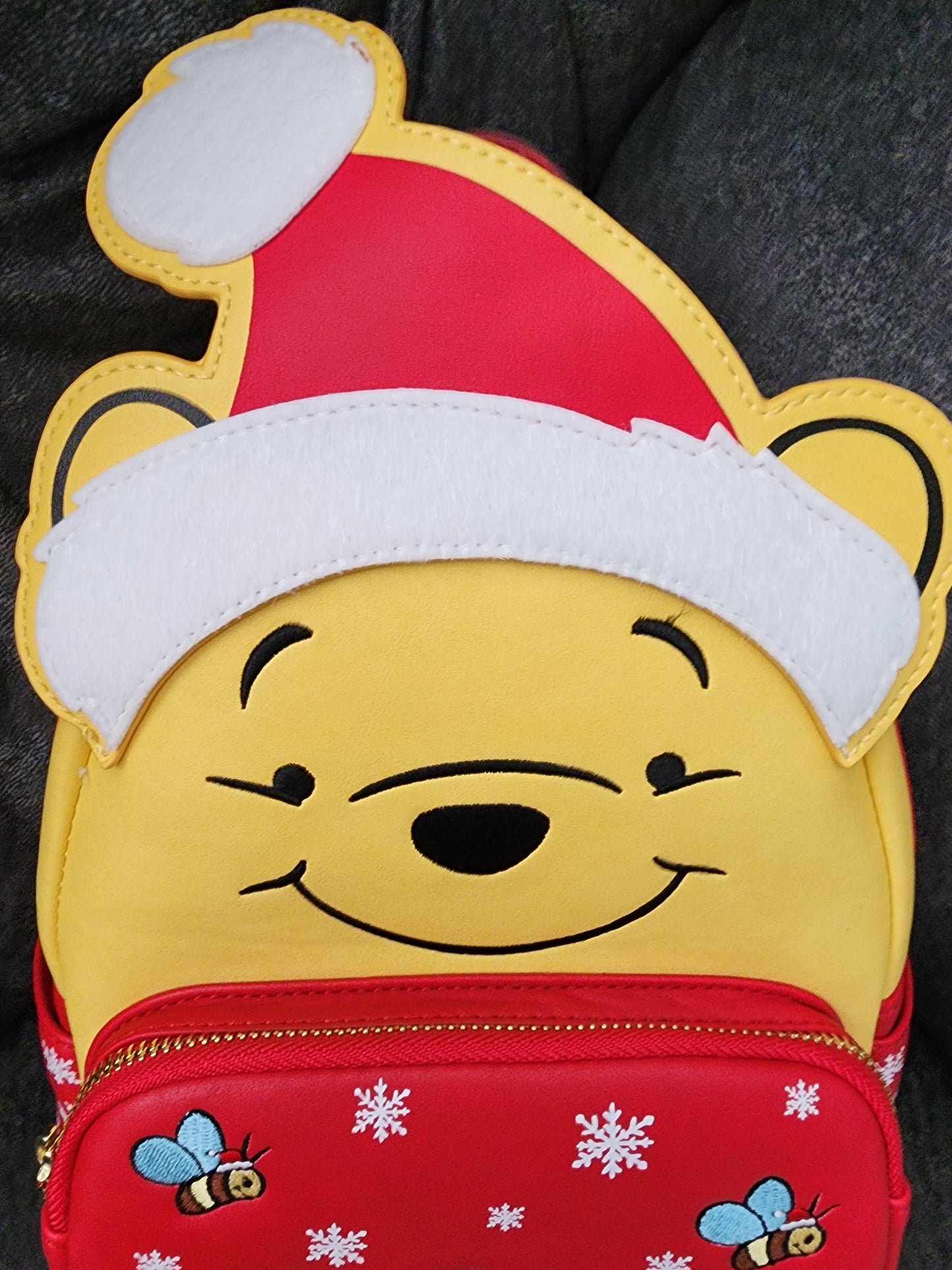 Loungefly Disney Winnie the Pooh Santa Holiday Backpack