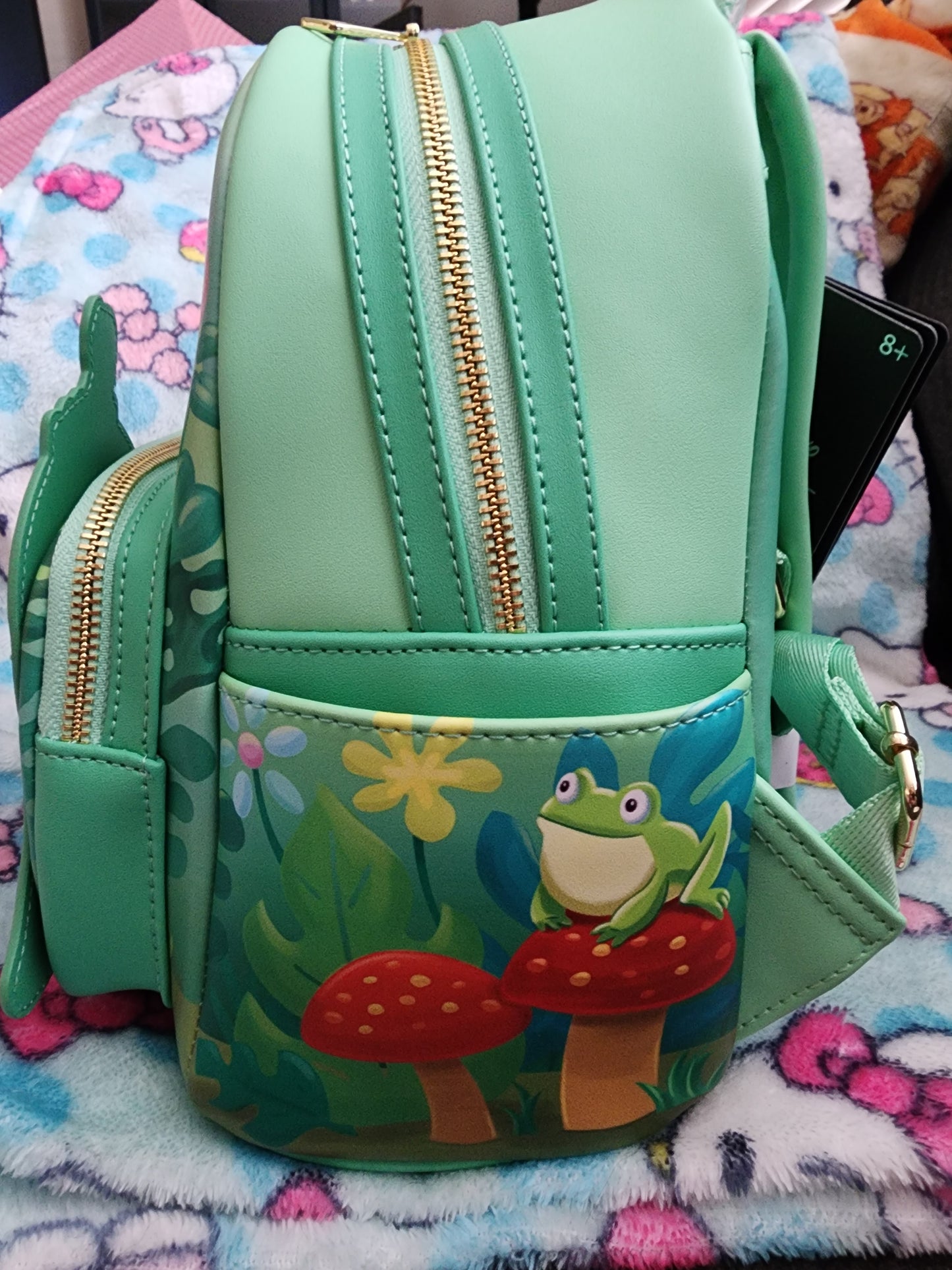 Loungefly Disney Stitch and Ducklings Reading Books Exclusive Backpack