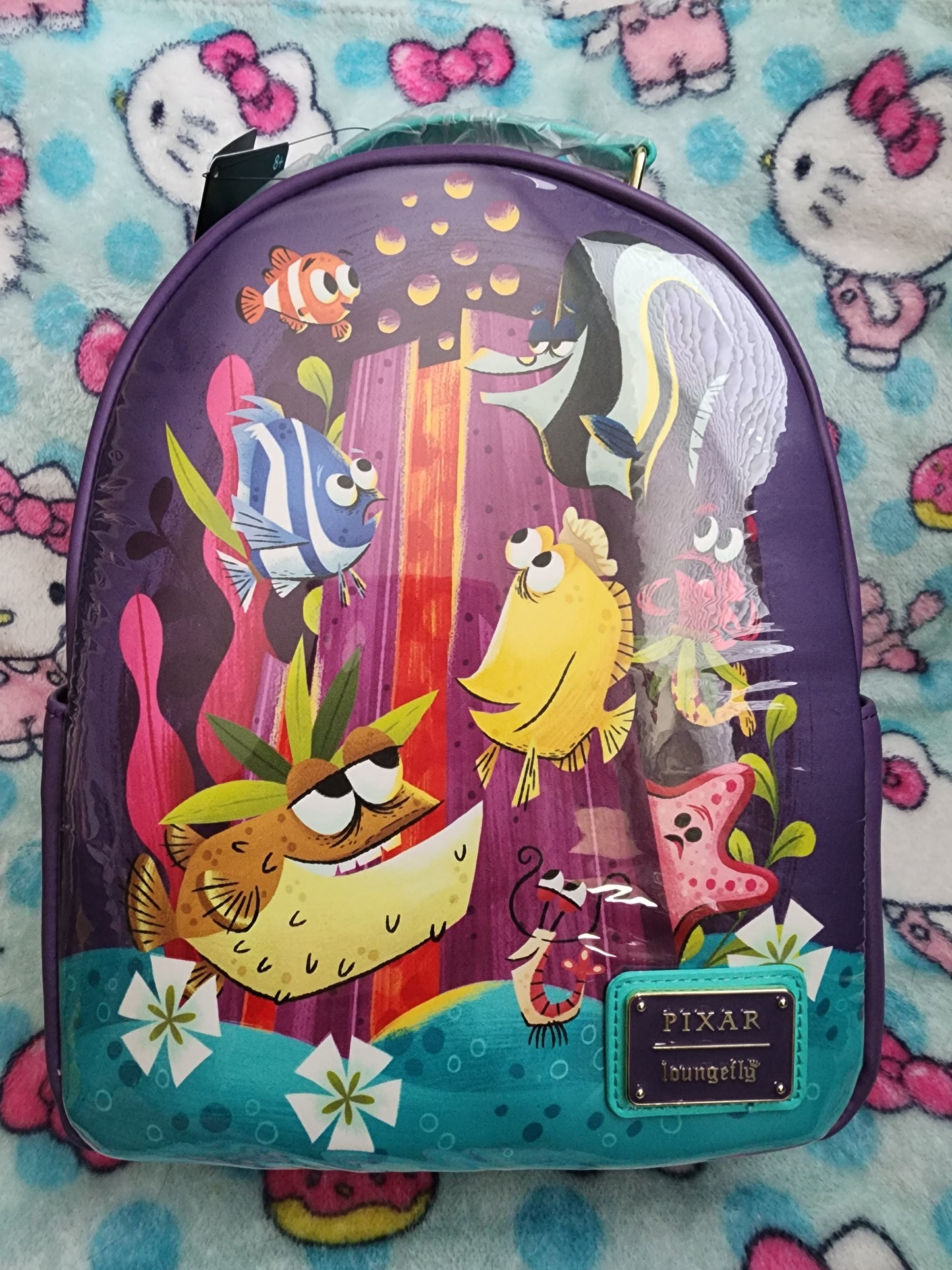 Loungefly Disney Finding Nemo Fish Tank Gang Backpack