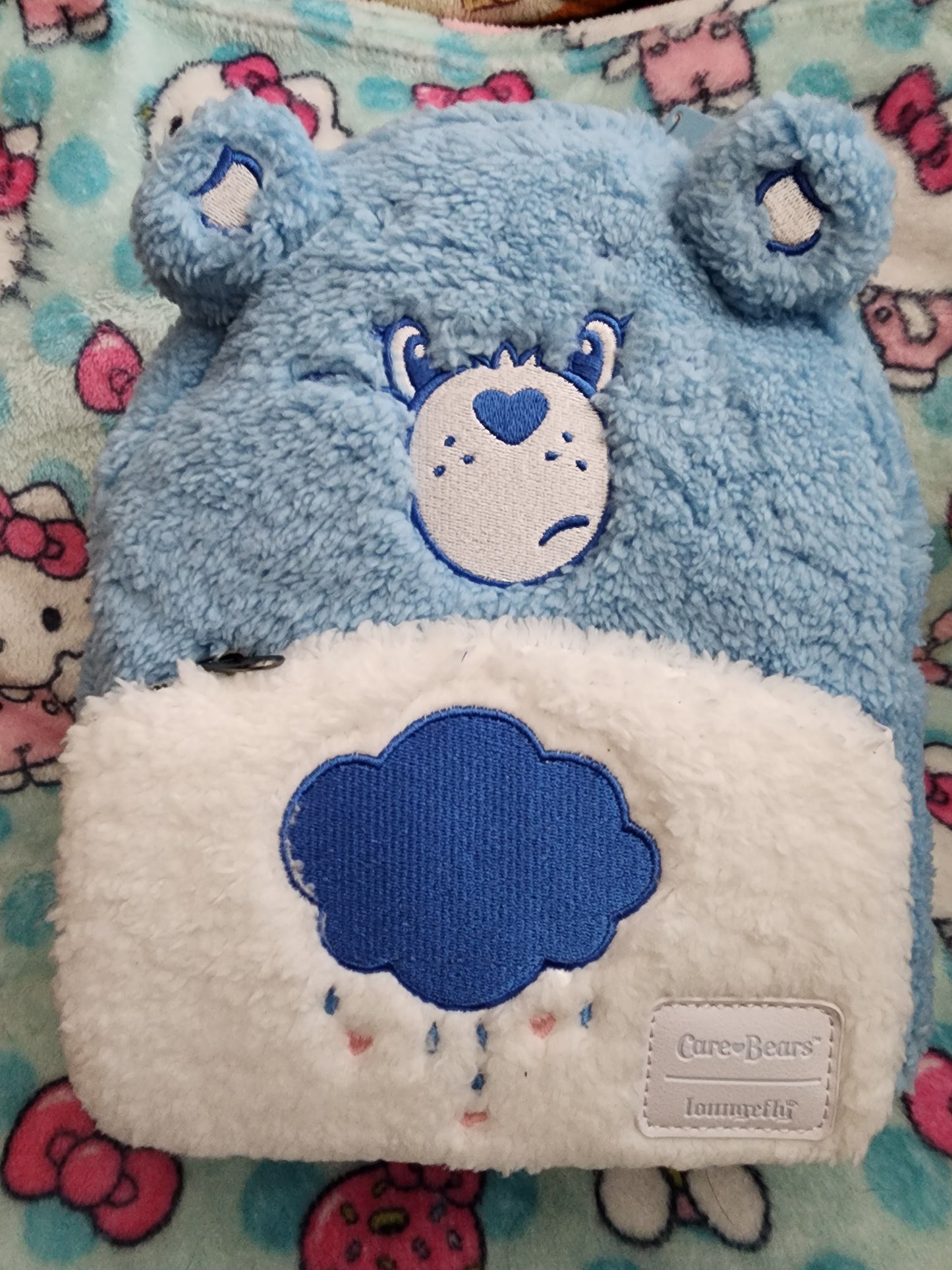 Loungefly Care Bears, Grumpy Bear 40th Anniversary Backpack