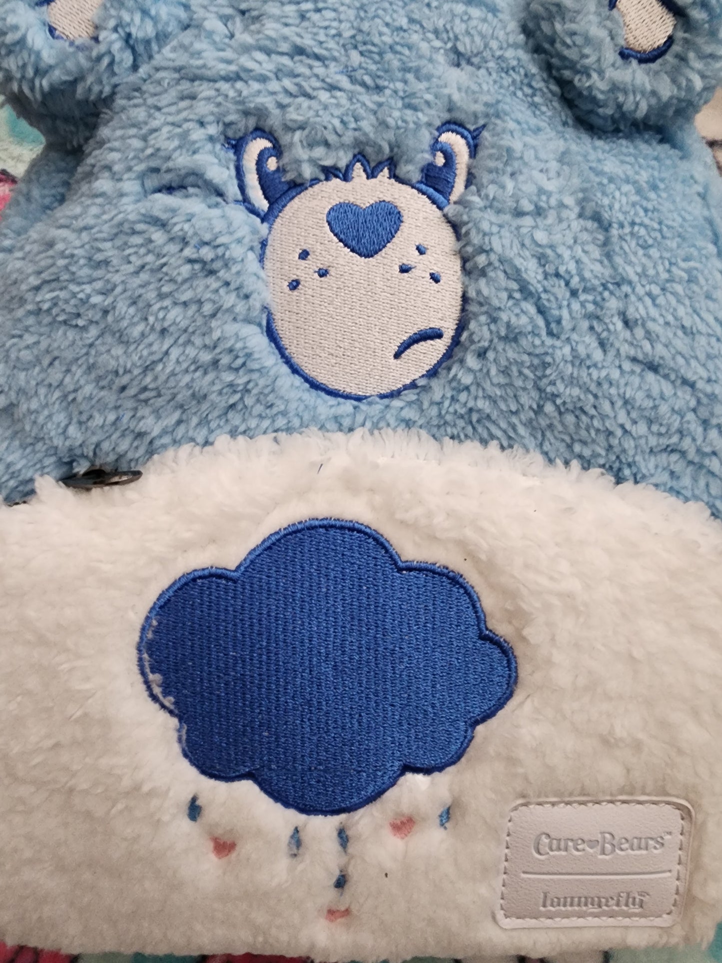 Loungefly Care Bears, Grumpy Bear 40th Anniversary Backpack