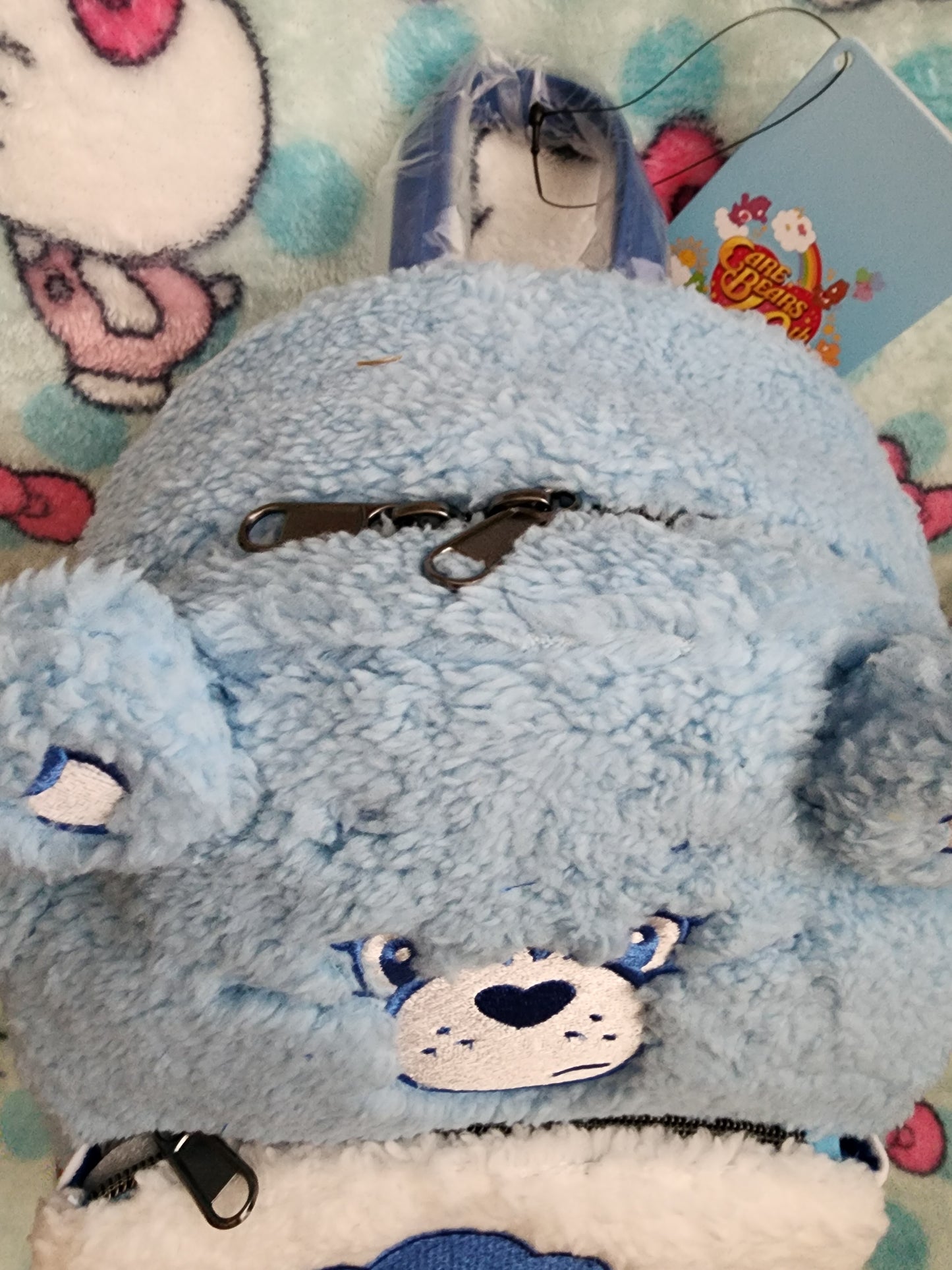 Loungefly Care Bears, Grumpy Bear 40th Anniversary Backpack