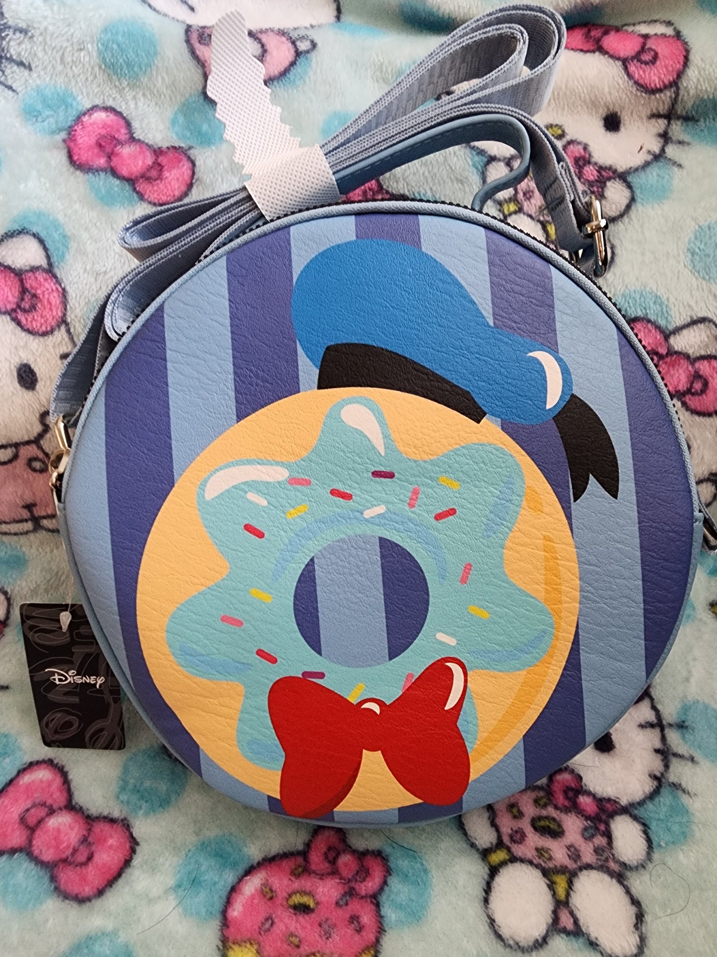 Disney Donald Duck Donut Crossbody Bag