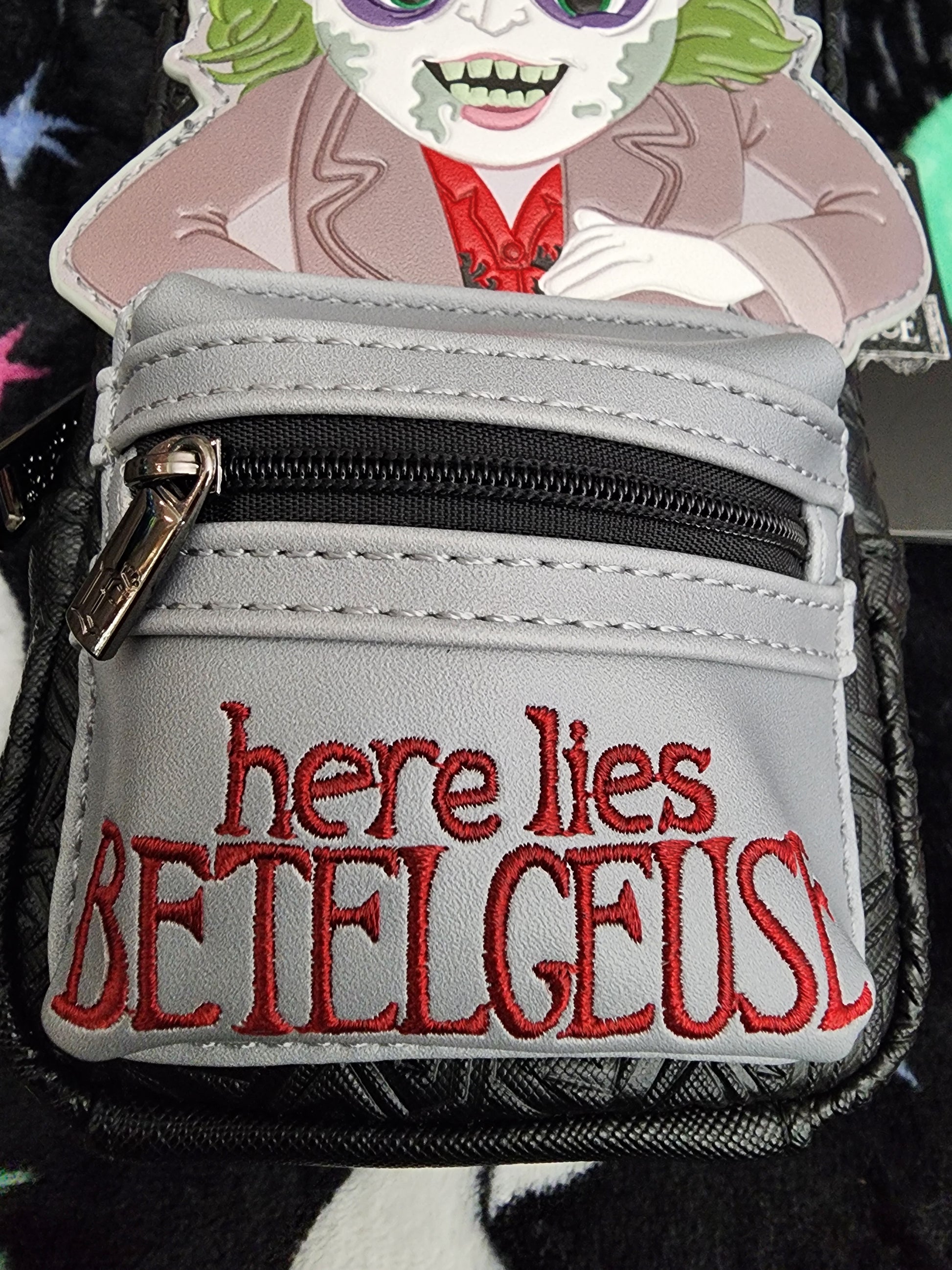 Beetlejuice Here Lies Betelgeuse Mini Backpack Pencil Case