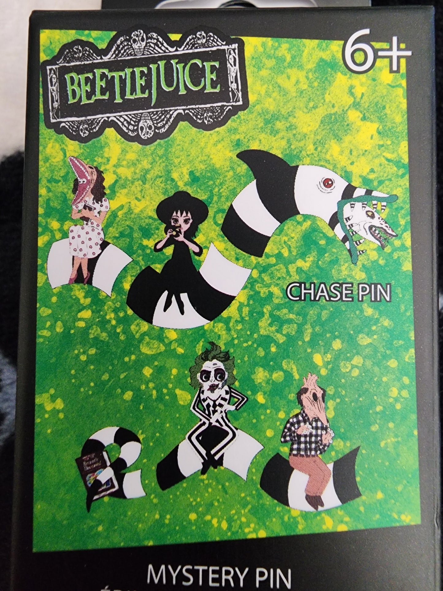 Loungefly Beetlejuice Sand Snake Mystery Pins