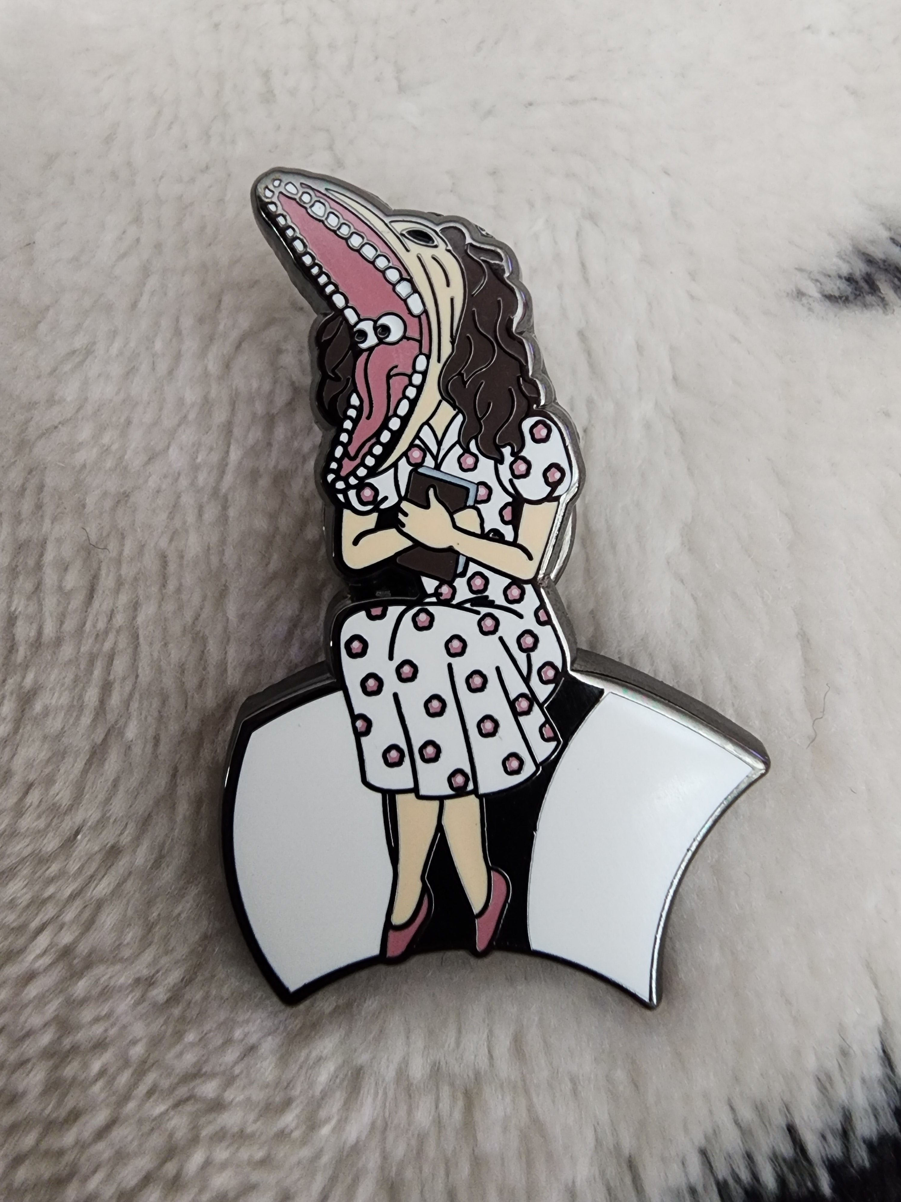 Soada the Disney monster Alice beetlejuice factory aligeuse mermaid fantasy pin