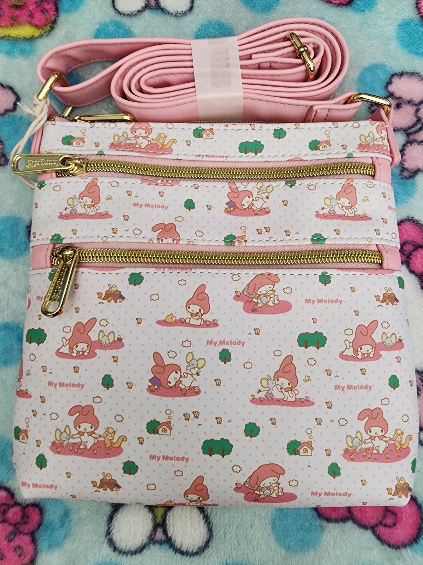 Loungefly Hello Kitty My Melody Crossbody Bag