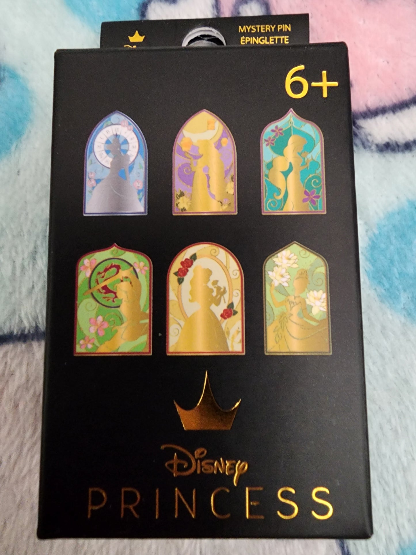 Loungefly Disney Princess Silhouette Window Mystery Pins
