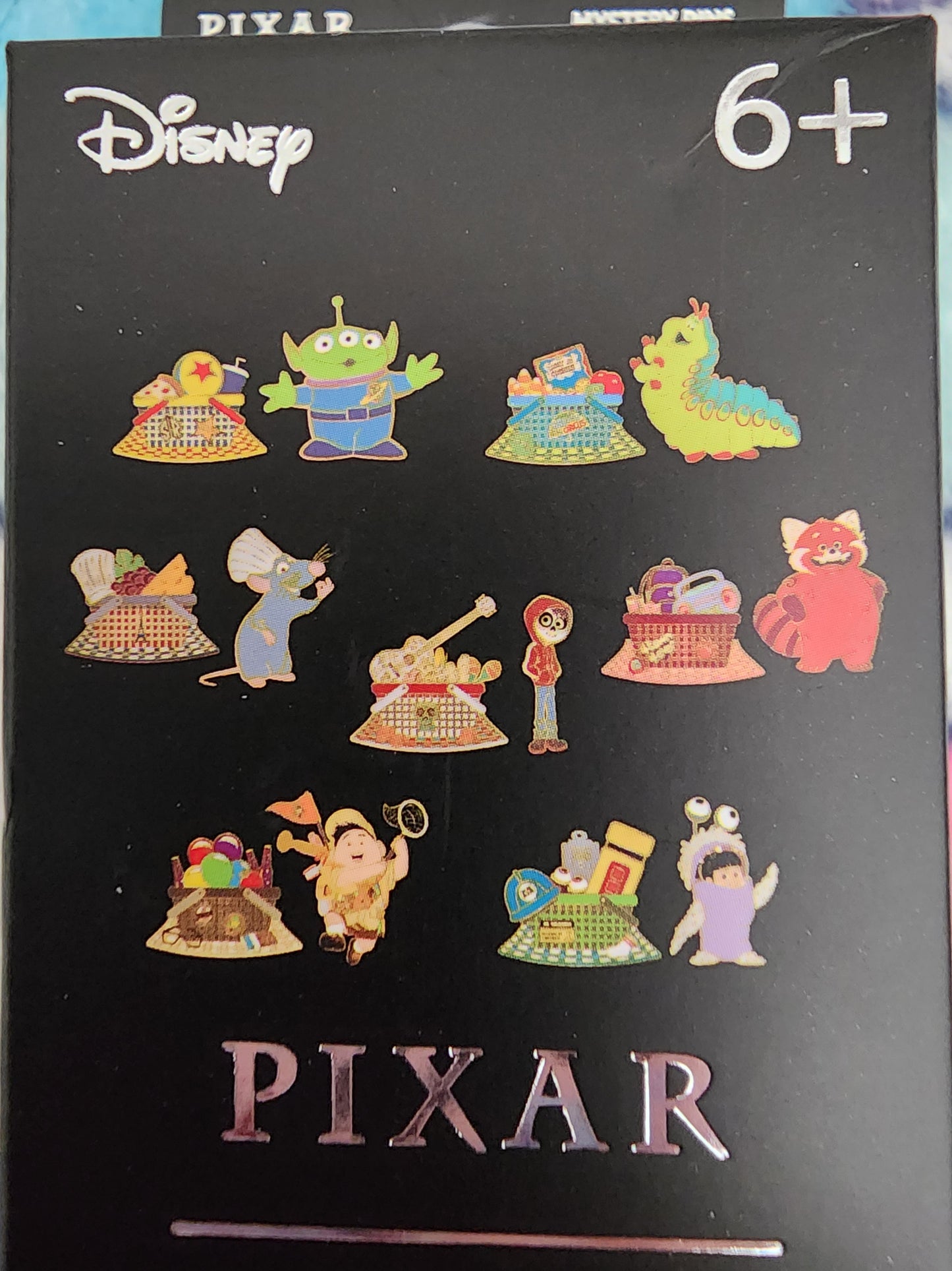 Loungefly Disney Pixar Movie Characters with Picnic Basket Mystery Pins
