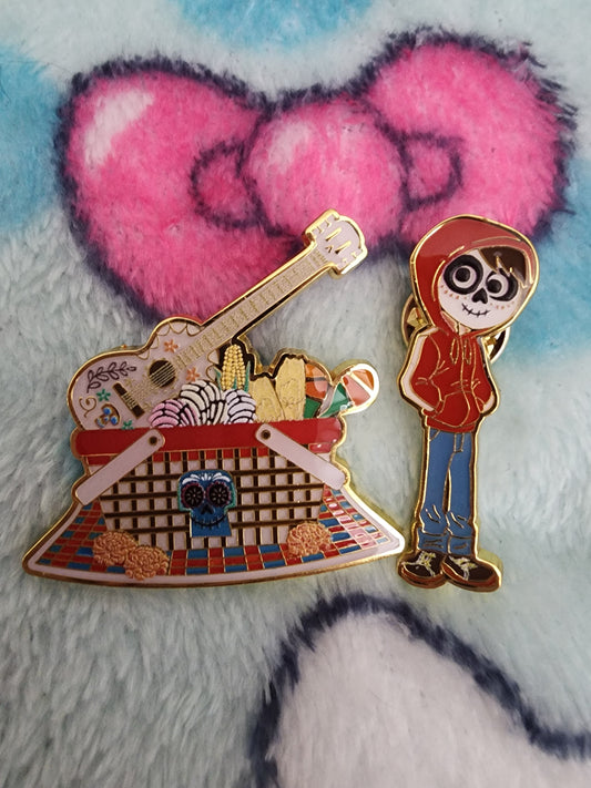 Loungefly Disney Pixar Movie Characters with Picnic Basket Mystery Pins