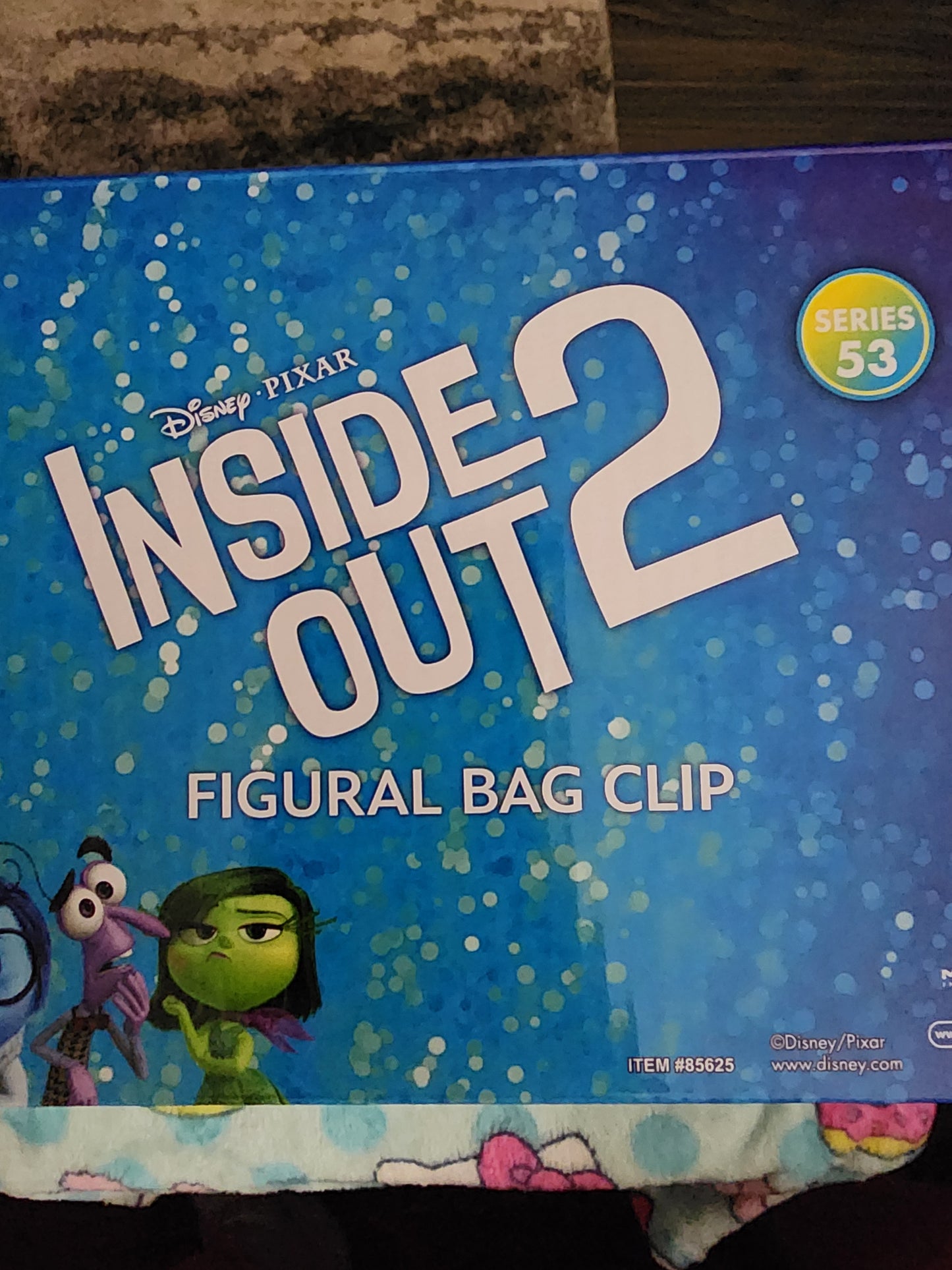 Disney Pixar Inside Out 2 Mystery Bag Clips  Box