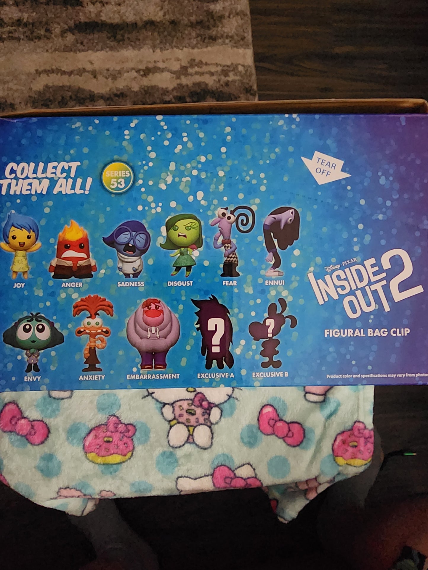 Disney Pixar Inside Out 2 Mystery Bag Clips  Box