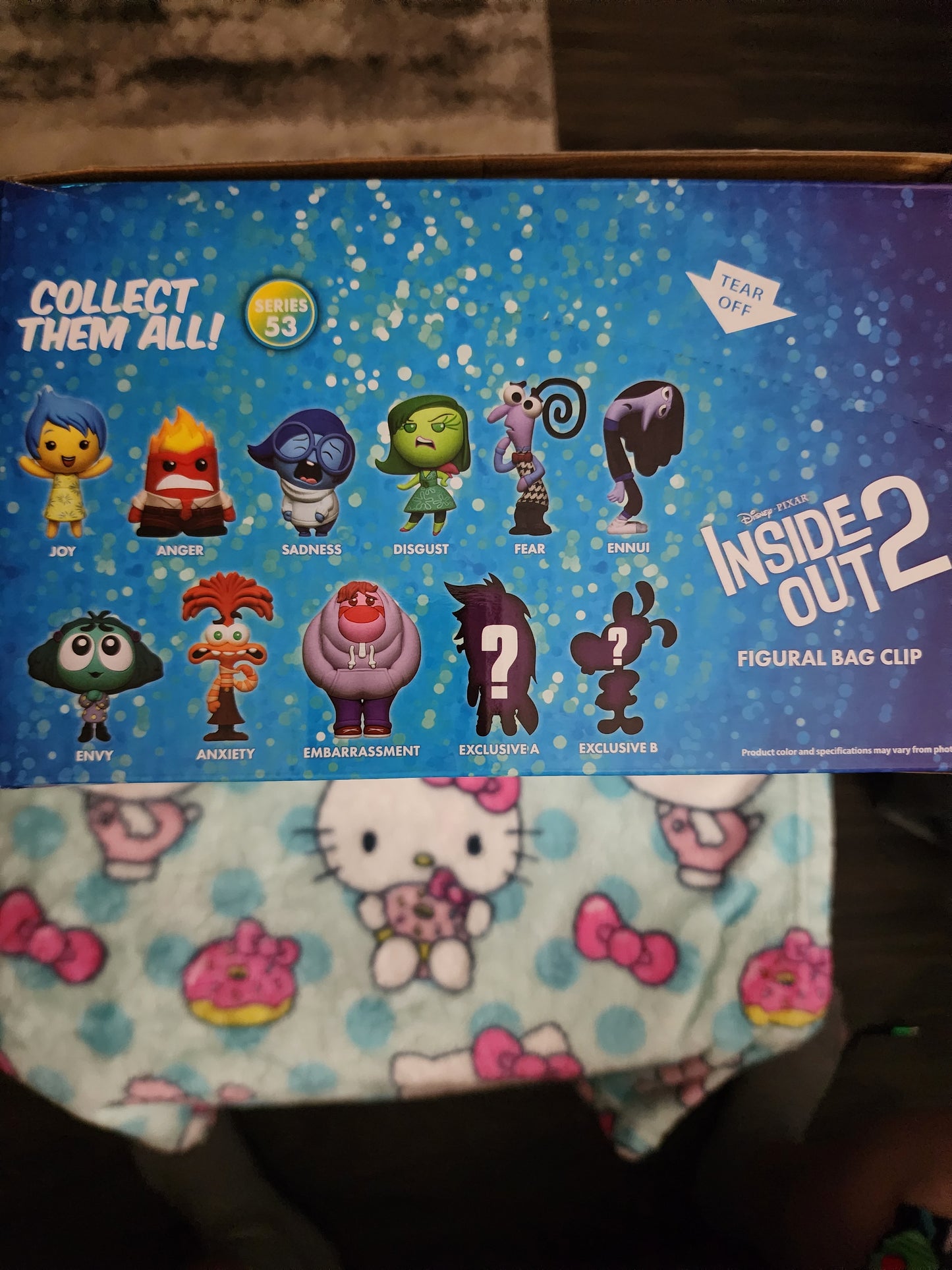 Disney Pixar Inside Out 2 Mystery Bag Clips  Box