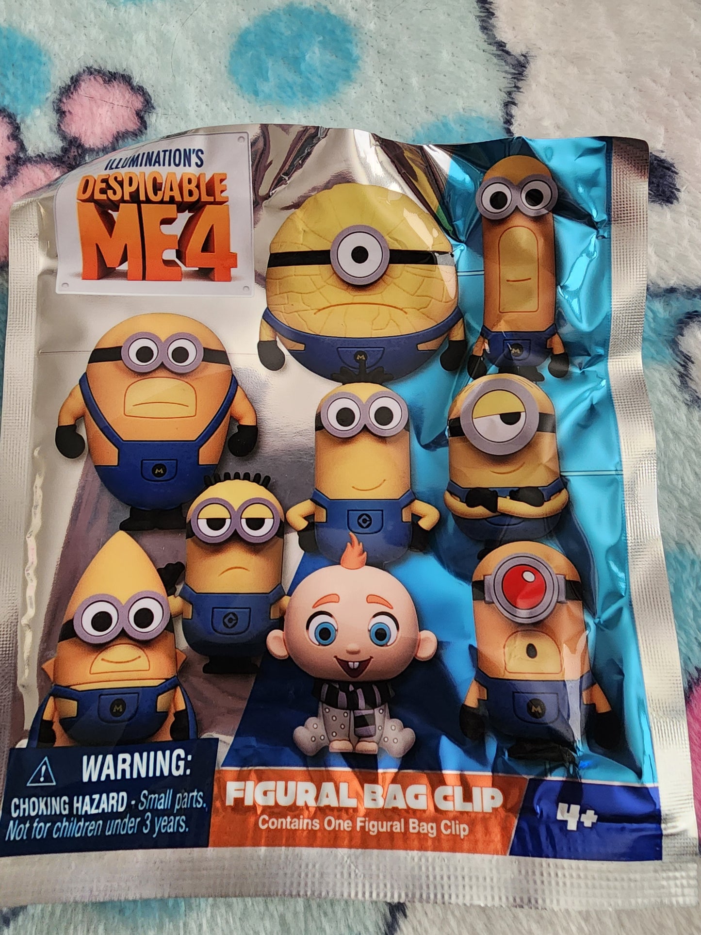 Despicable Me 4 Movie Characters Mystery Bag Clips