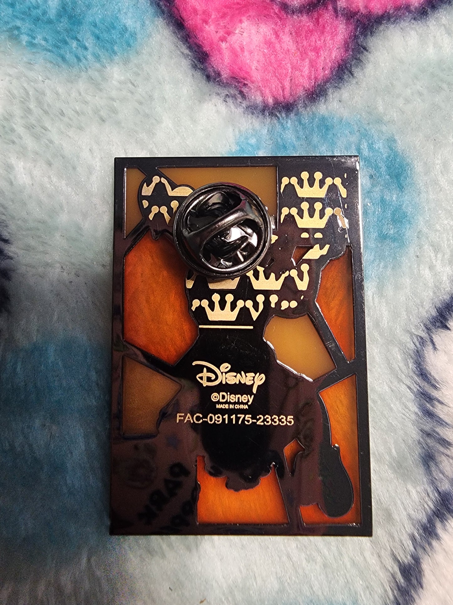 Loungefly Disney Alice in Wonderland Stain Glass Card Mystery Pins