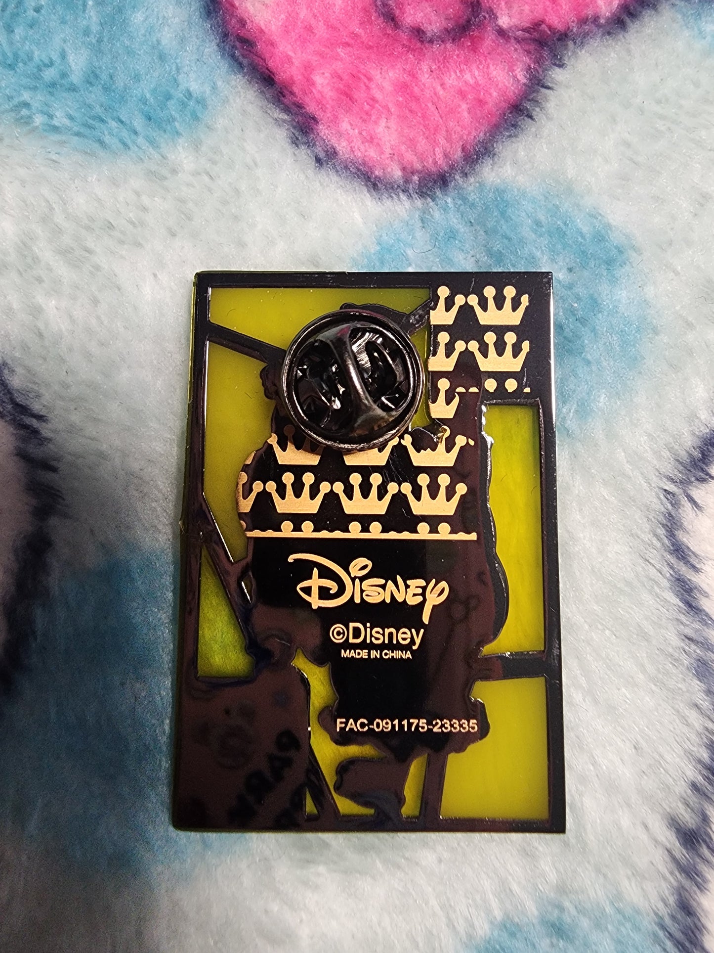 Loungefly Disney Alice in Wonderland Stain Glass Card Mystery Pins