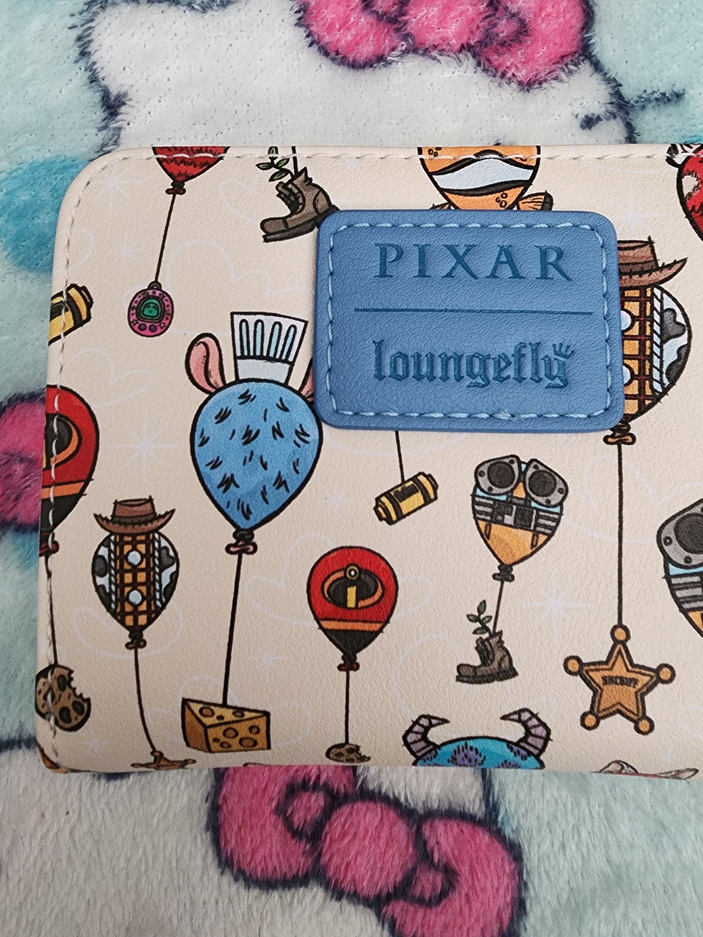 Loungefly Disney Pixar Movie Characters as Balloons Wallet