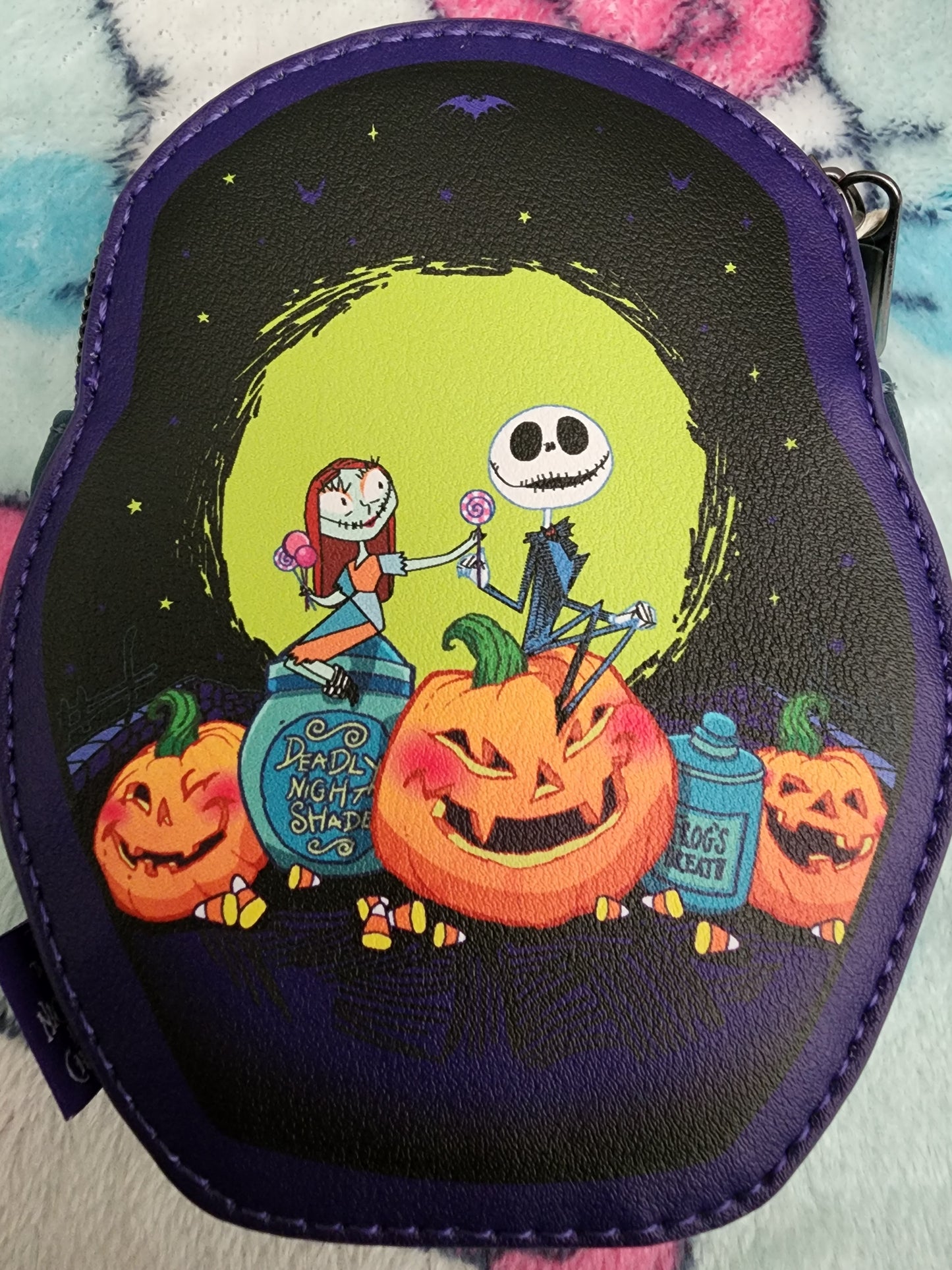 Loungefly Disney Nightmare Before Christmas 30th Anniversary Coin Purse