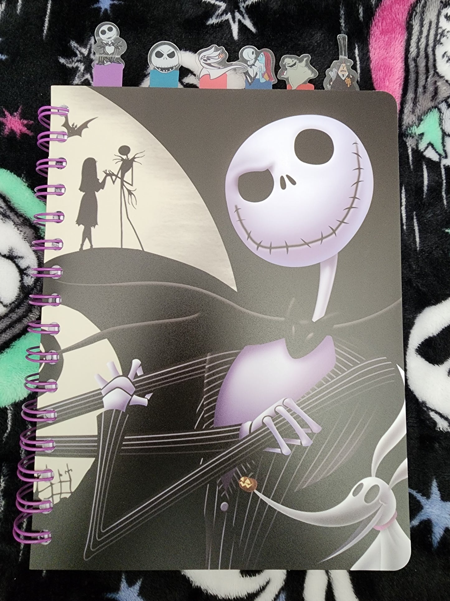 Disney Nightmare Before Christmas Tabbed Notebook