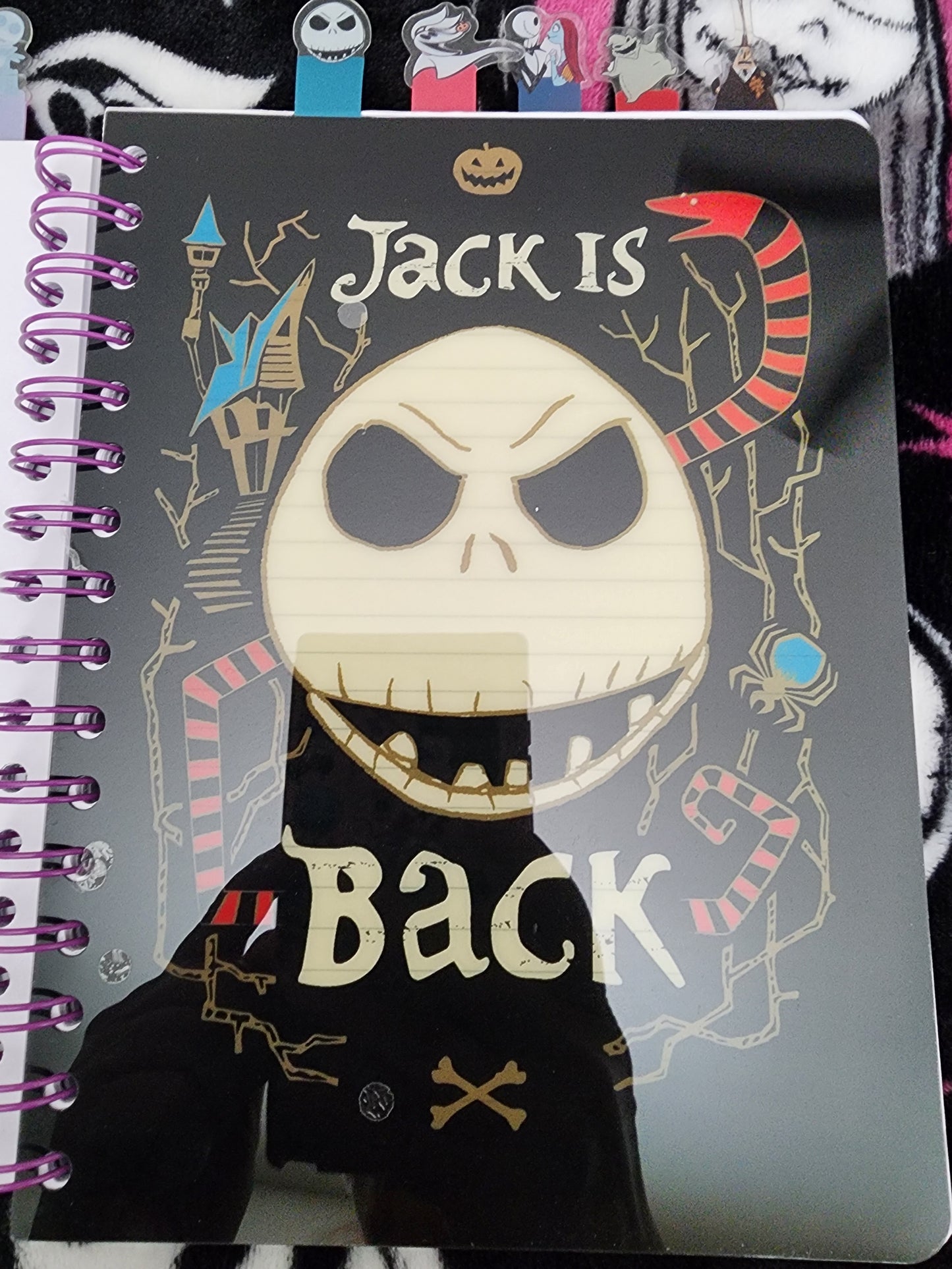 Disney Nightmare Before Christmas Tabbed Notebook