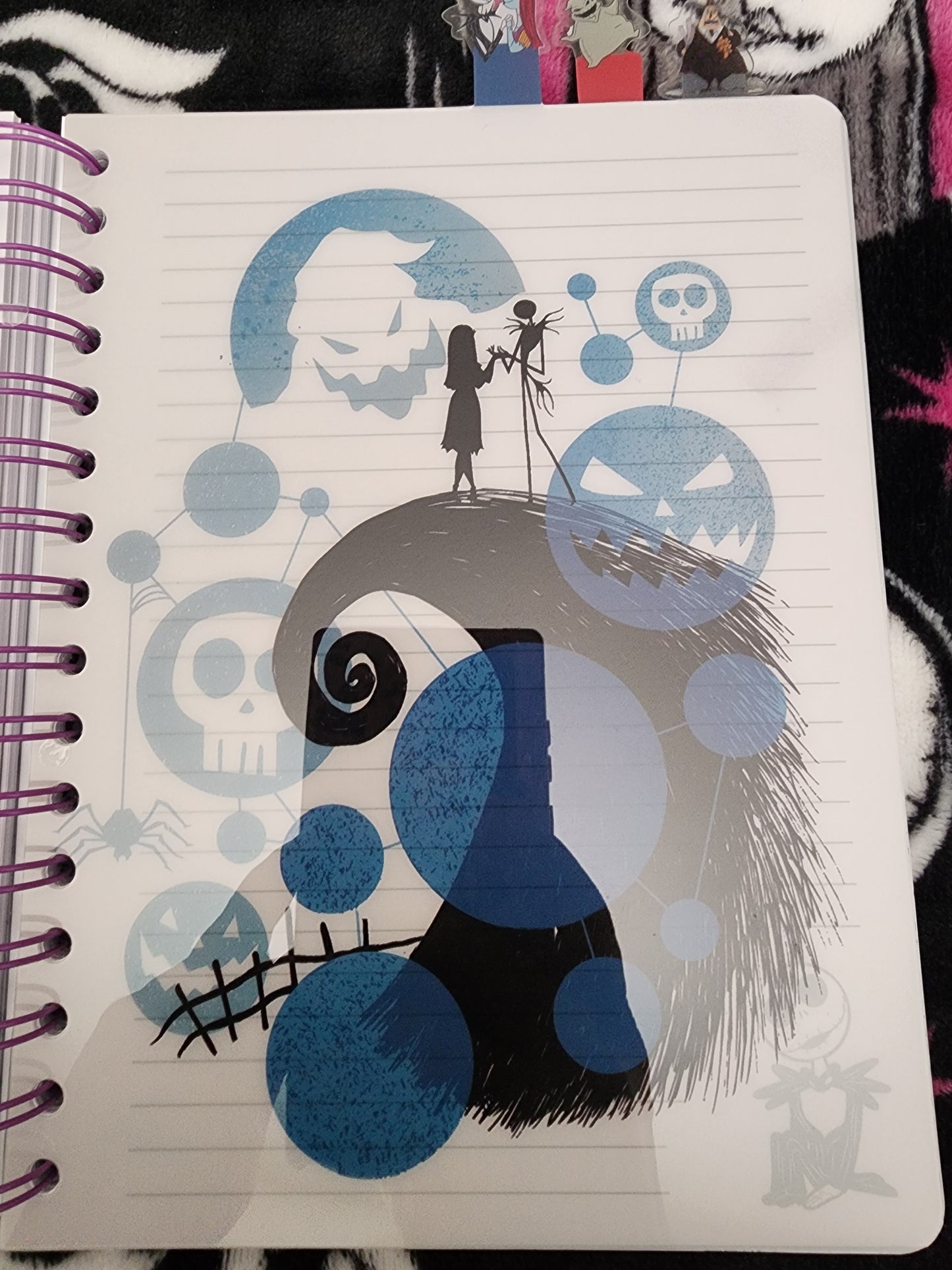 Disney Nightmare Before Christmas Tabbed Notebook