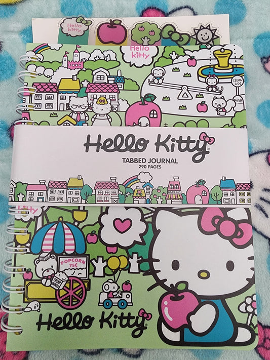 Hello Kitty Tabbed Notebook