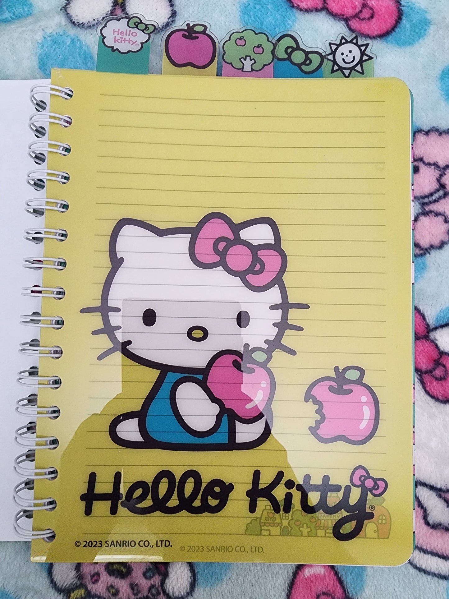 Hello Kitty Tabbed Notebook