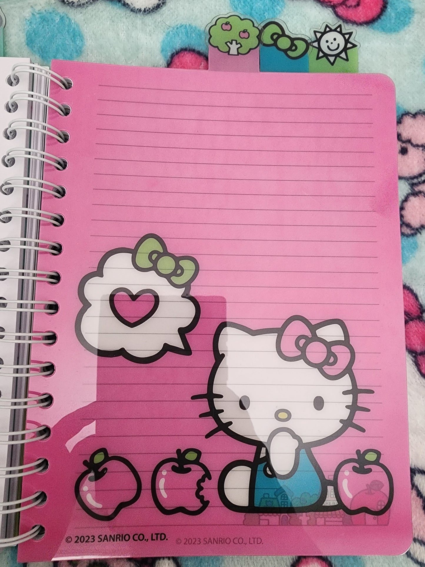 Hello Kitty Tabbed Notebook