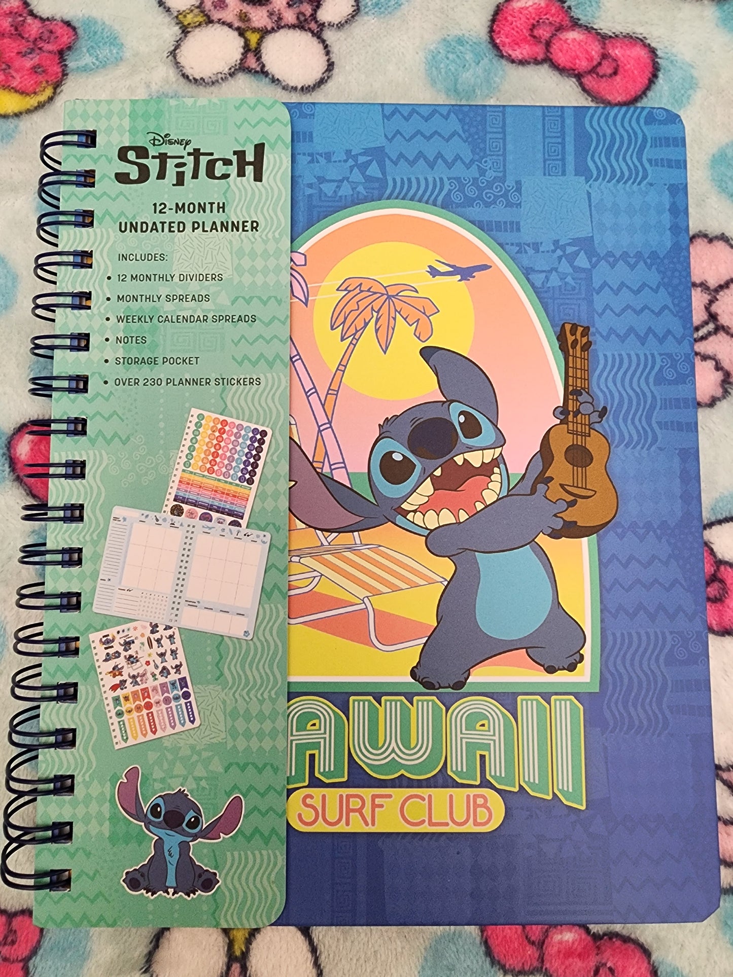 Disney Stitch 12 Month Planner