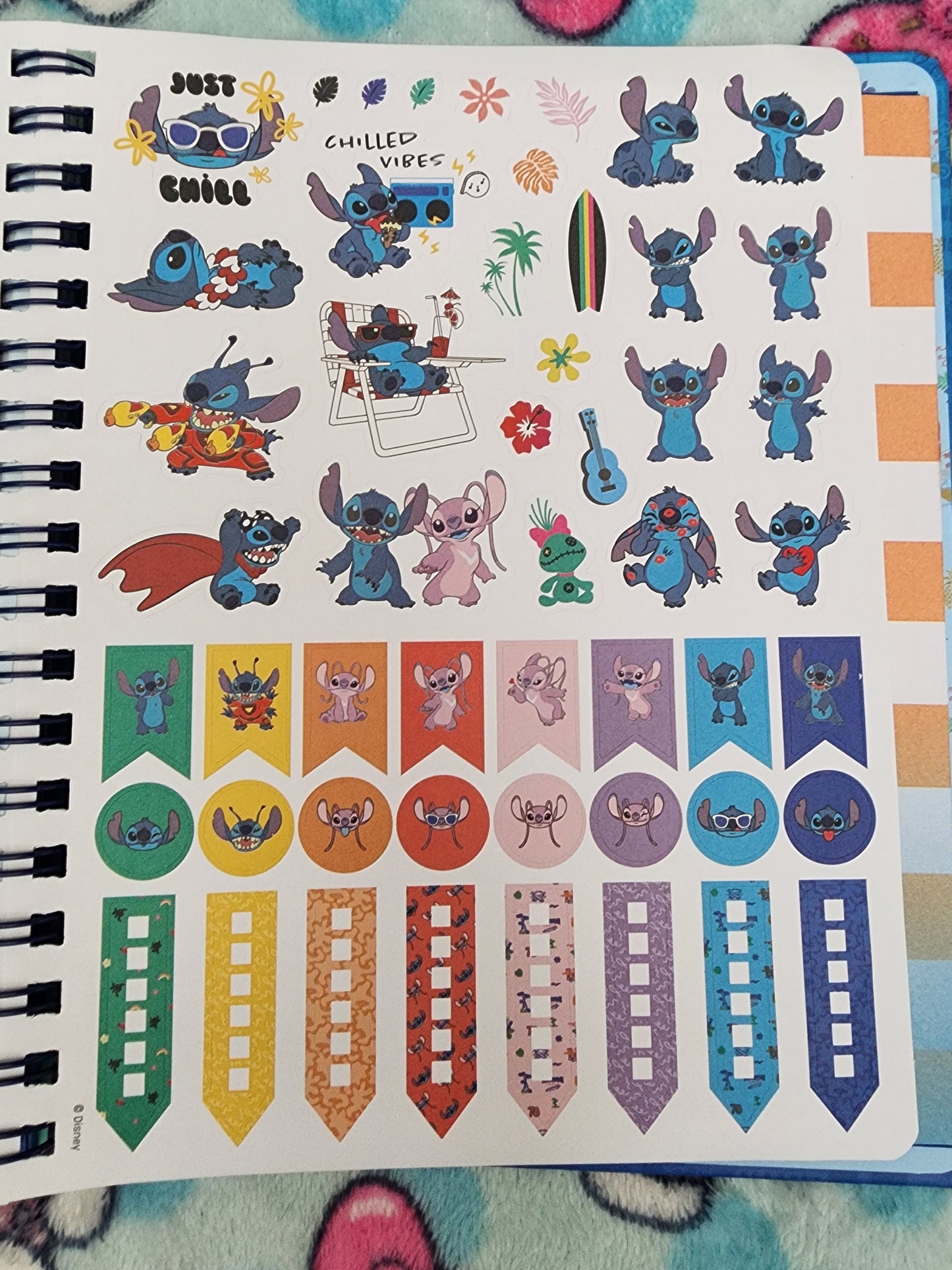 Disney Stitch 12 Month Planner