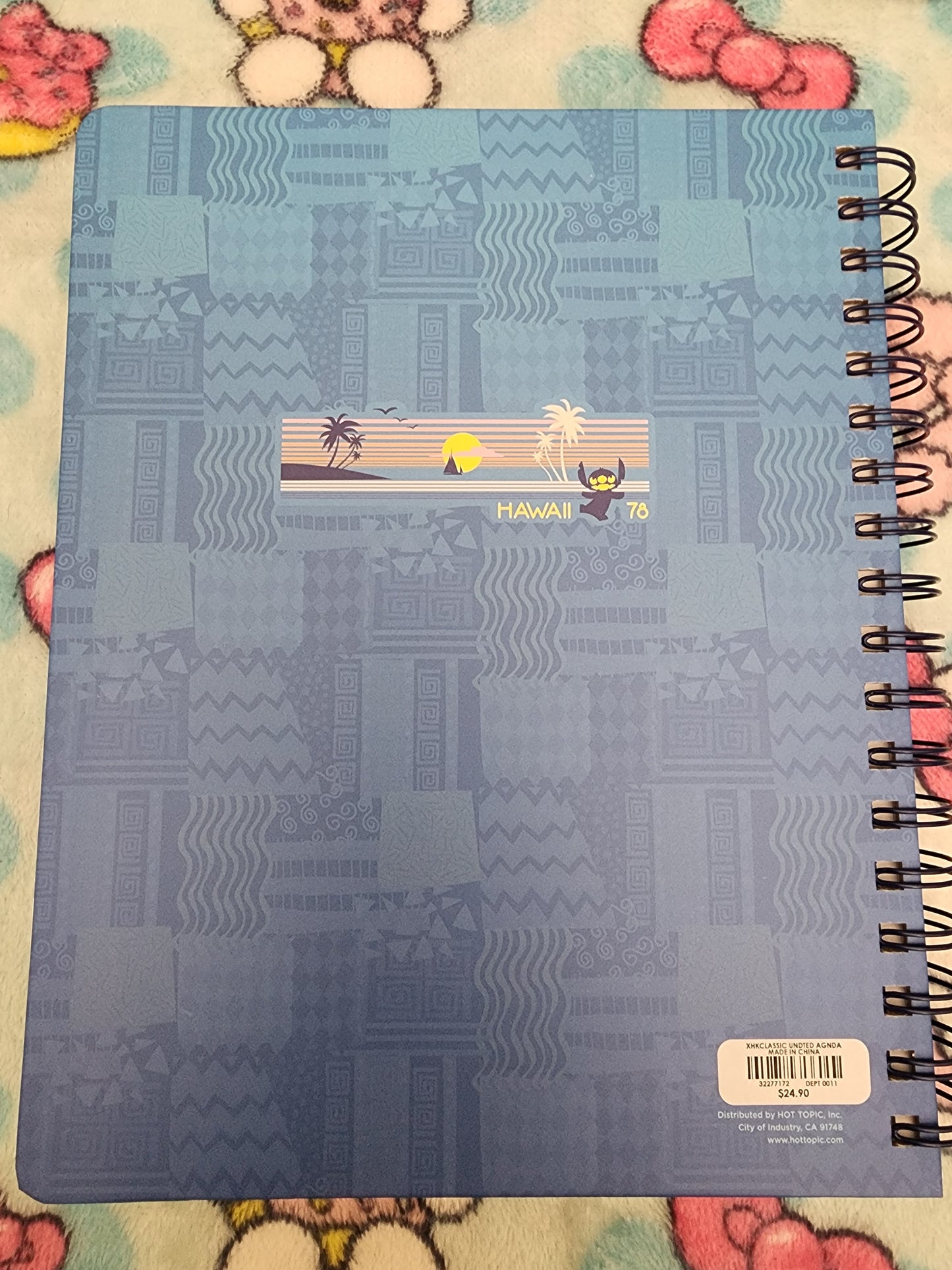 Disney Stitch 12 Month Planner