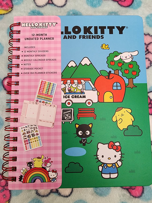 Hello Kitty and Friends 12 Month Planner