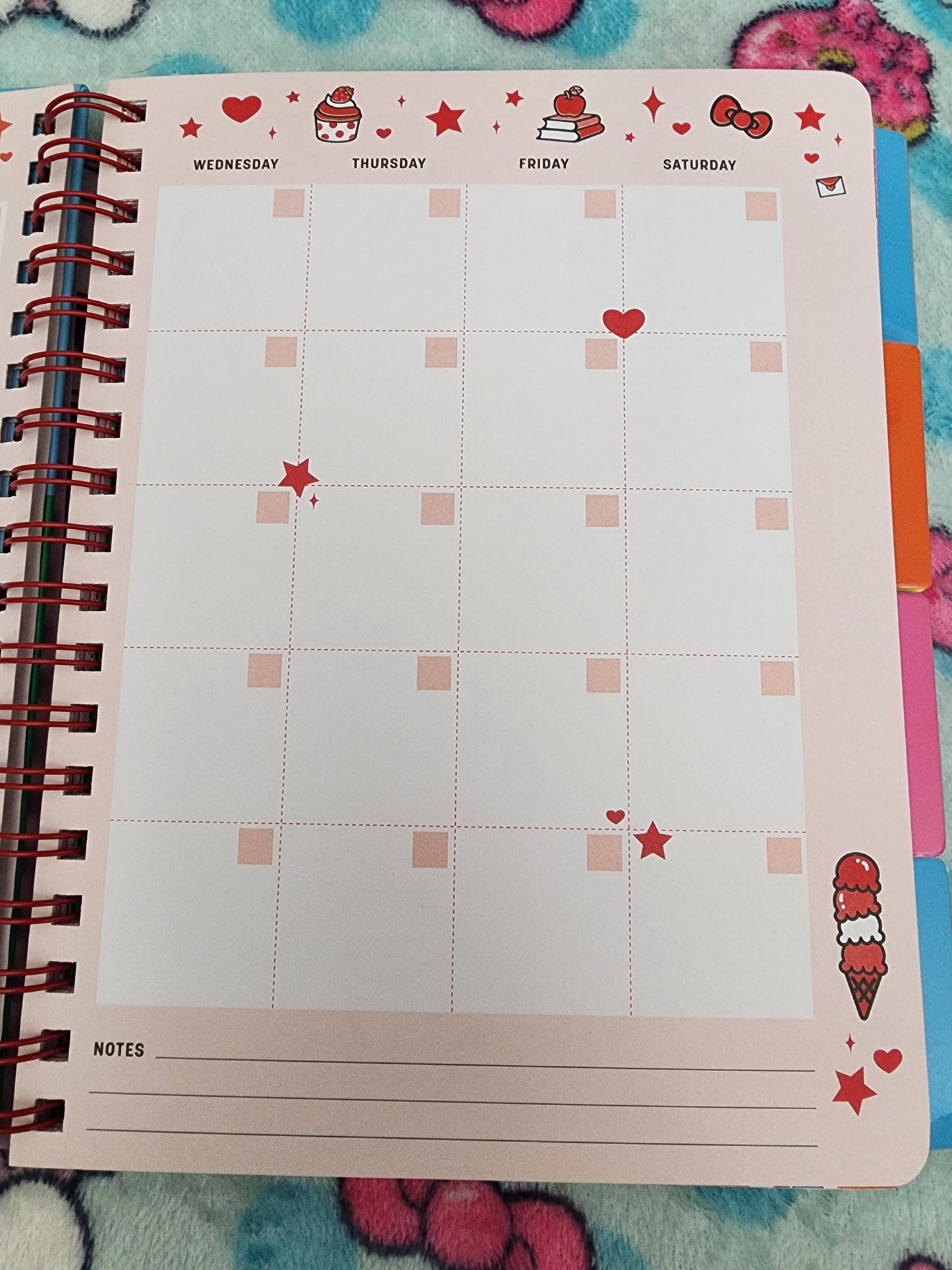 Hello Kitty and Friends 12 Month Planner