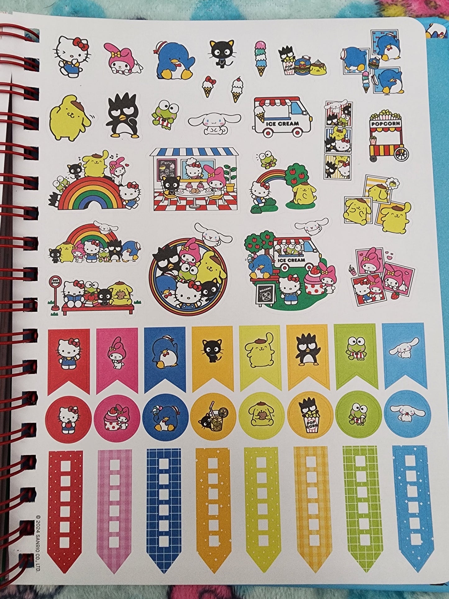 Hello Kitty and Friends 12 Month Planner