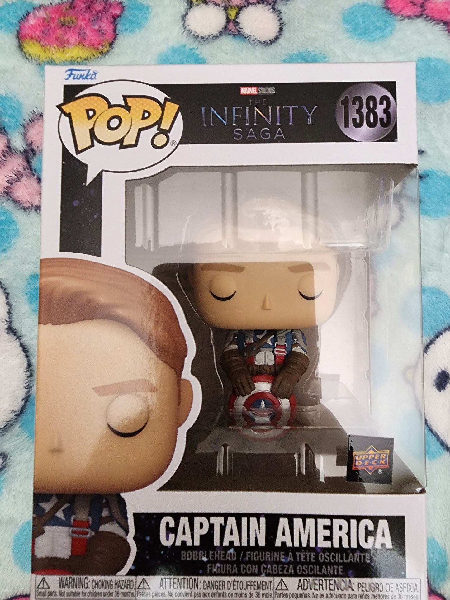 Funko Pop Marvel Captain America Exclusive Upper Deck Figure