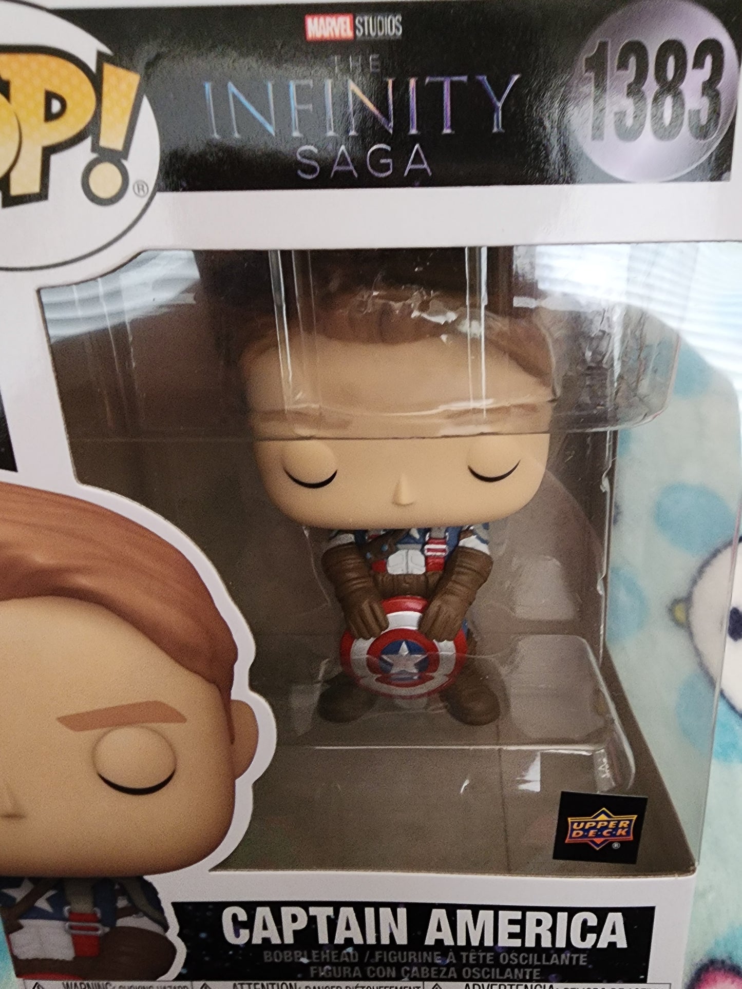 Funko Pop Marvel Captain America Exclusive Upper Deck Figure