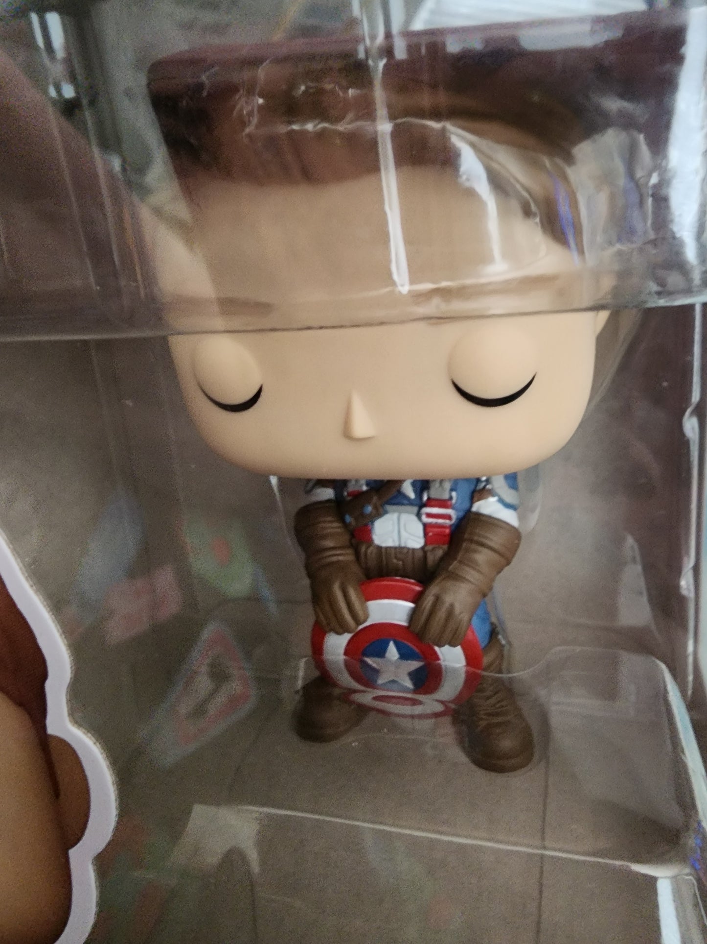 Funko Pop Marvel Captain America Exclusive Upper Deck Figure