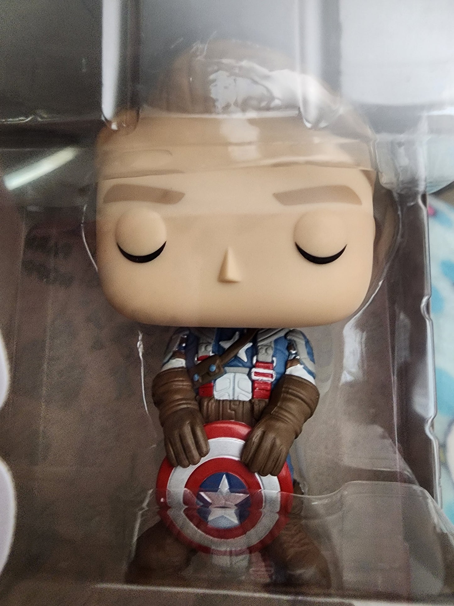 Funko Pop Marvel Captain America Exclusive Upper Deck Figure