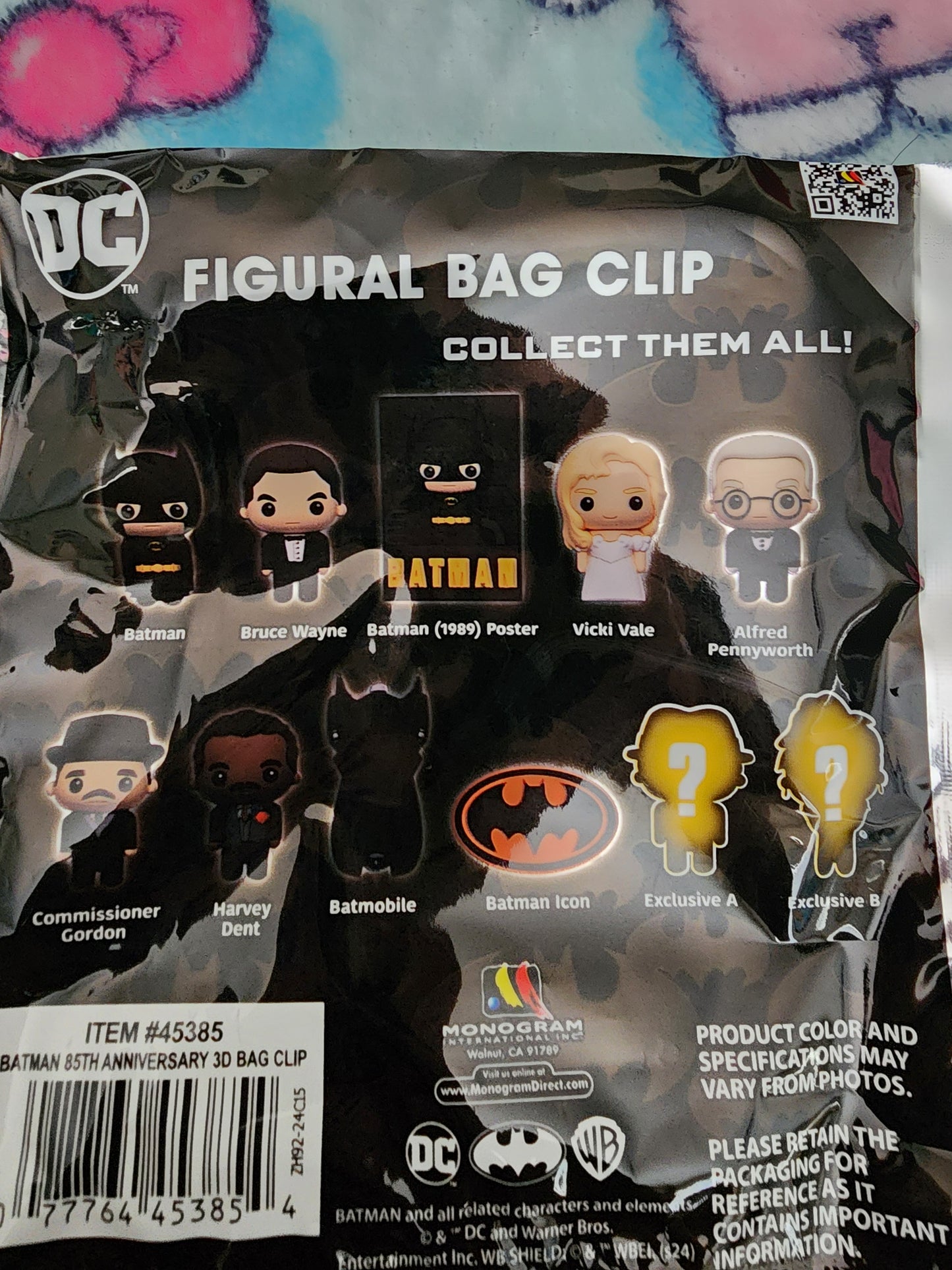 Batman 85th Anniversary Mystery Bag Clips