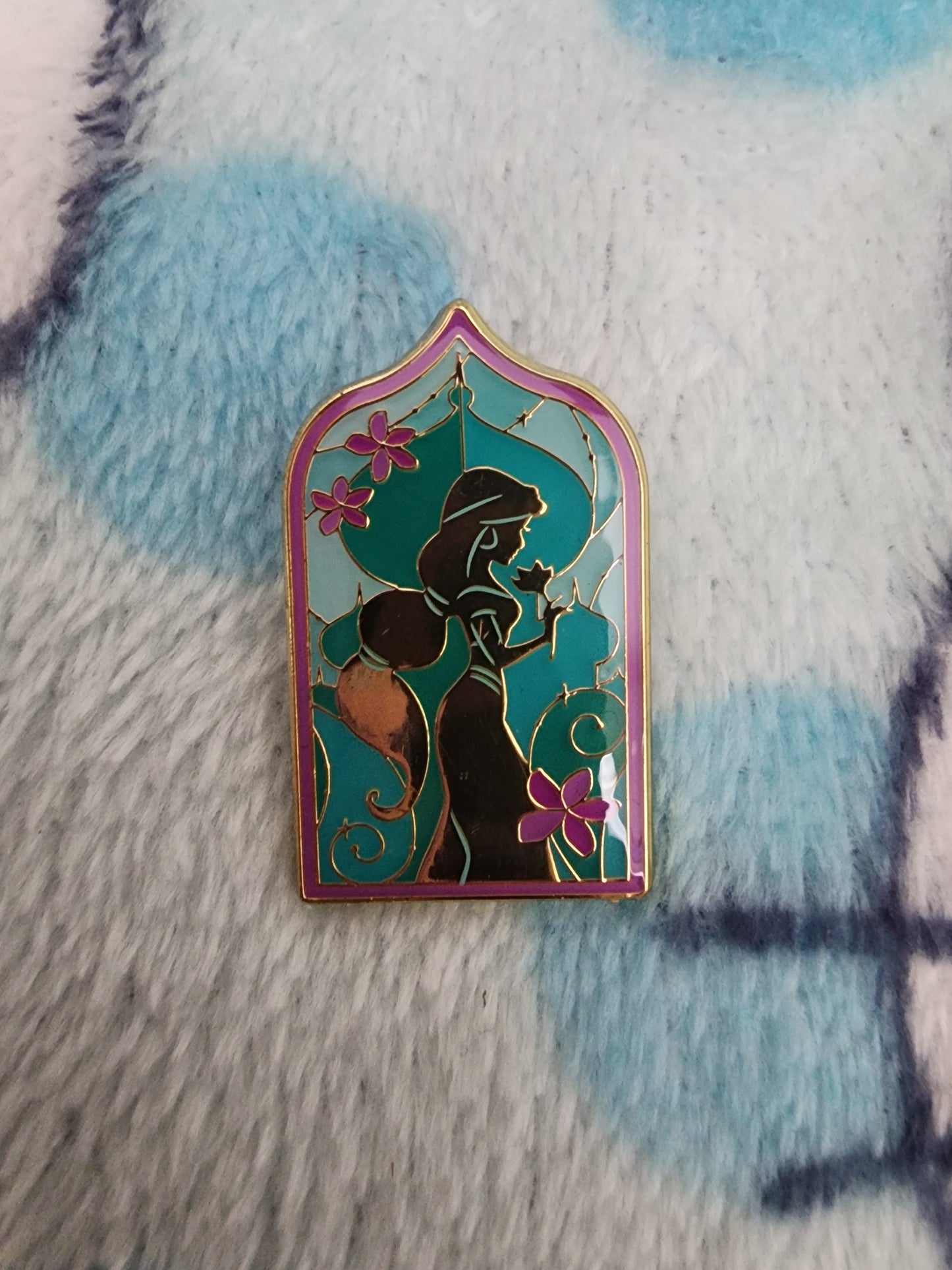 Loungefly Disney Princess Silhouette Window Mystery Pins