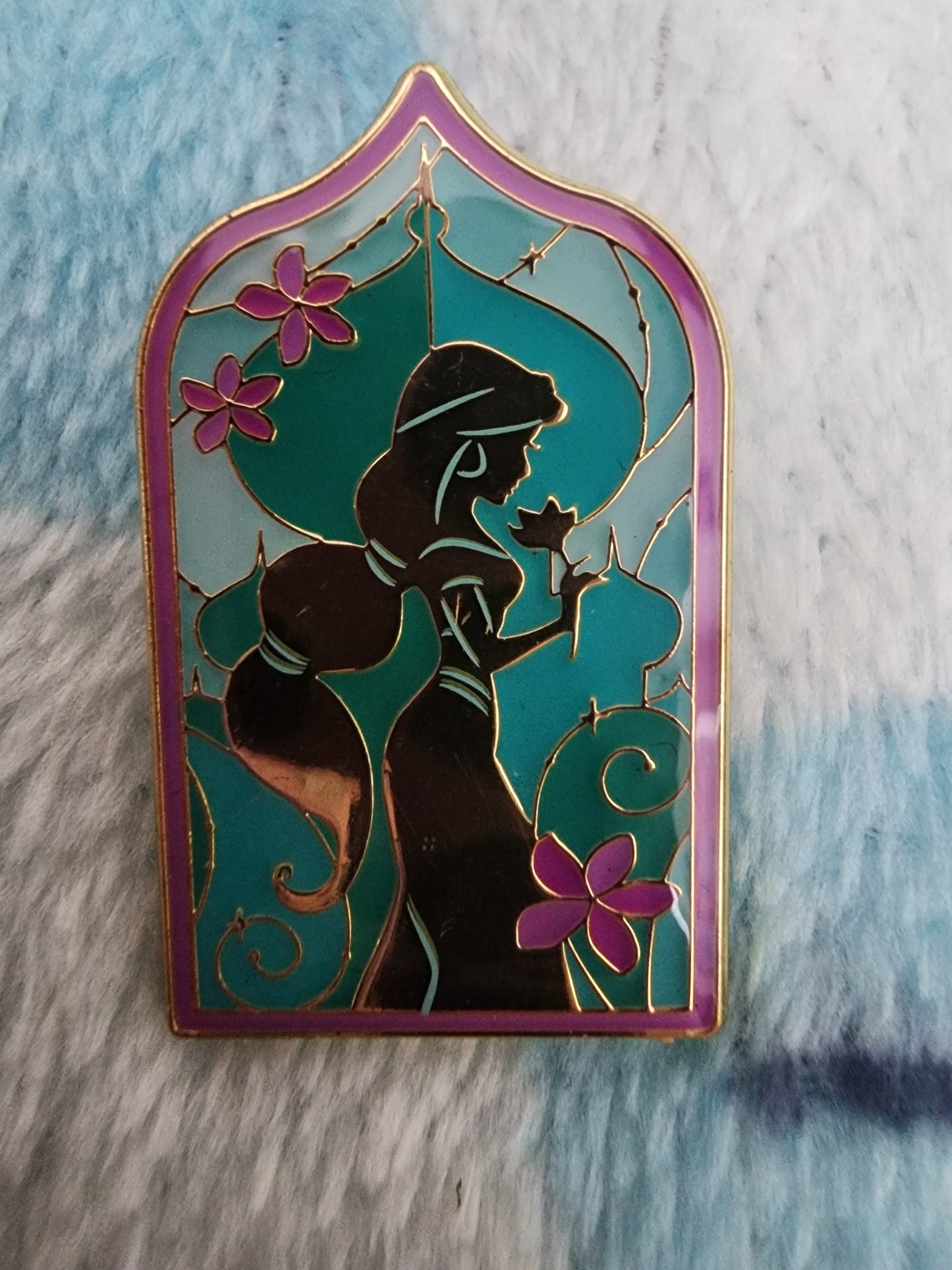 Loungefly Disney Princess Silhouette Window Mystery Pins