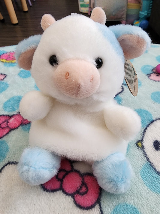 Palm Pals Blueberry Cow Plush