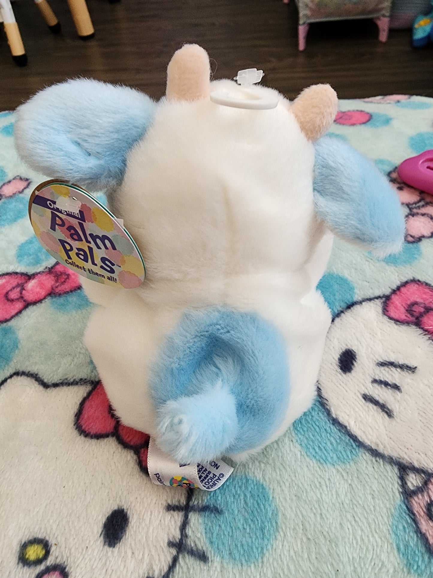 Palm Pals Blueberry Cow Plush