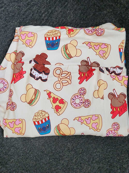 *CP Disneyland Park Mickey Snacks Leggings