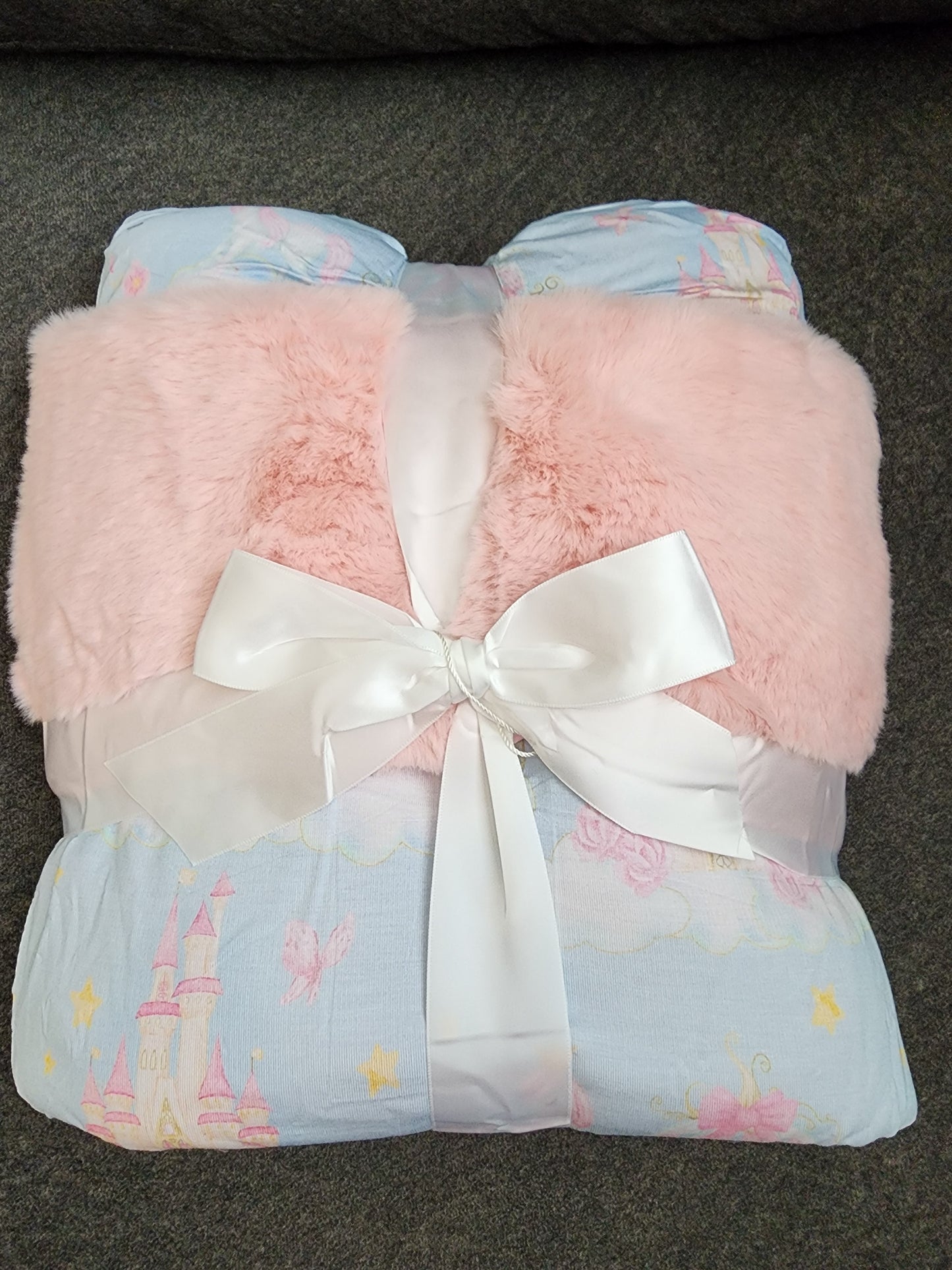 *CP Dream On Princess Minky Baby Blanket