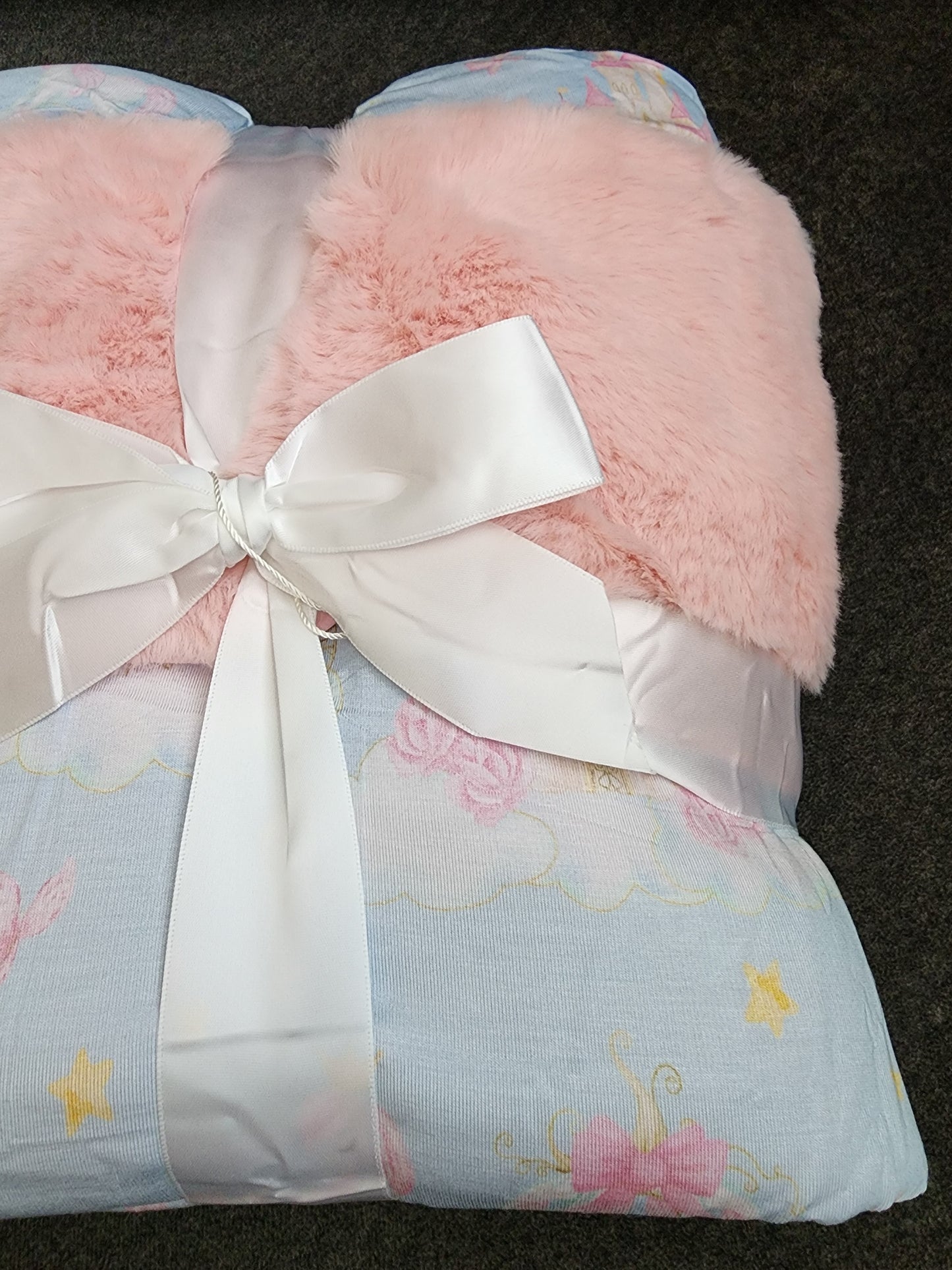 *CP Dream On Princess Minky Baby Blanket