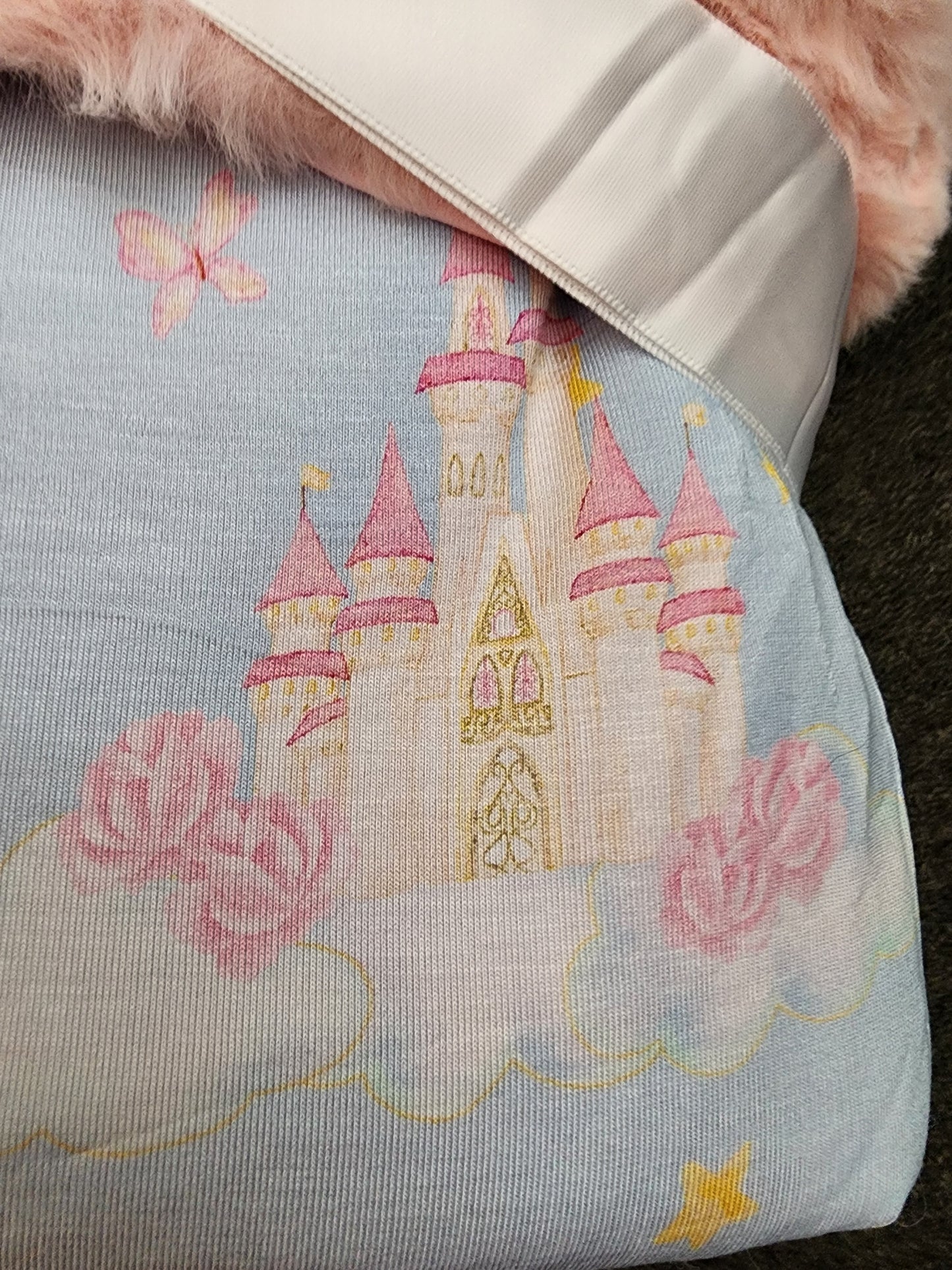 *CP Dream On Princess Minky Baby Blanket