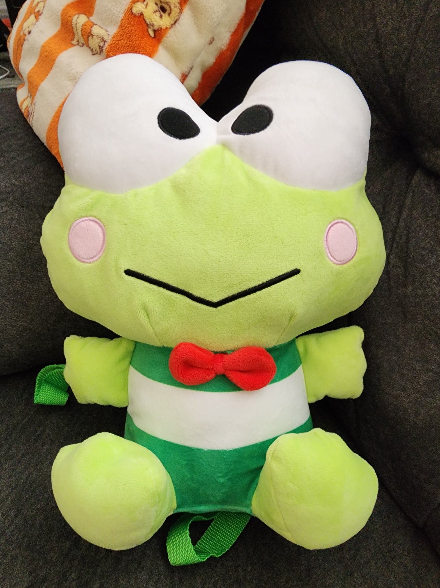 Keroppi 14" Plush Backpack