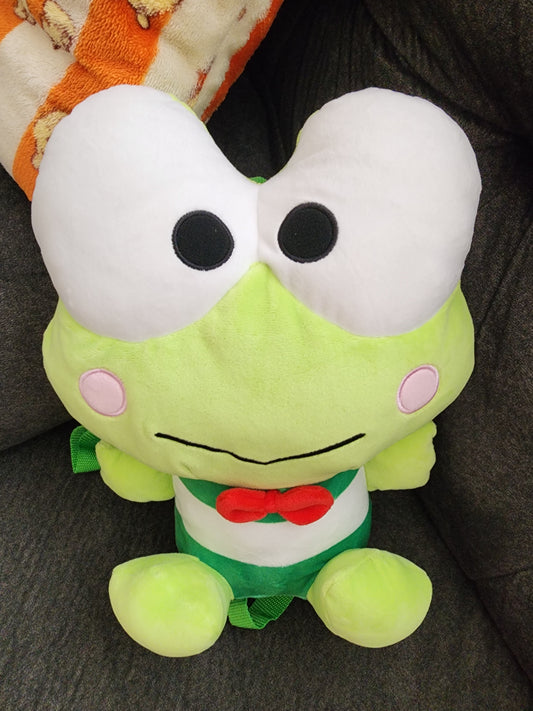 Keroppi 14" Plush Backpack